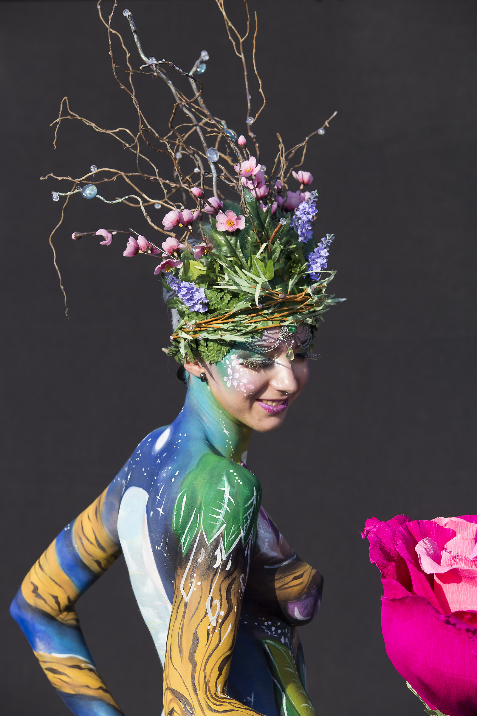 Body Painting Lido di Camaiore 2015