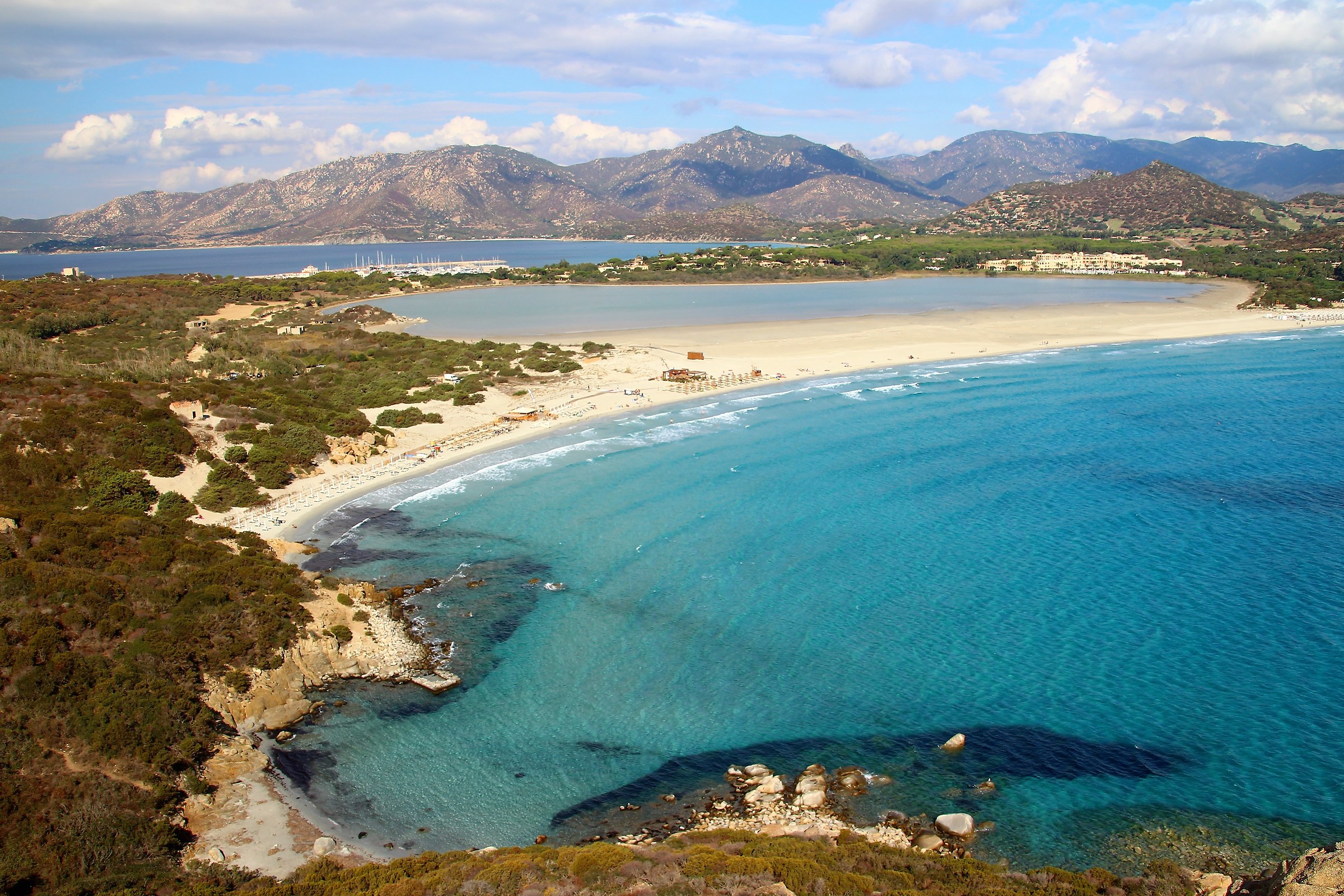 Porto Giunco ??beach from above - Villasimius