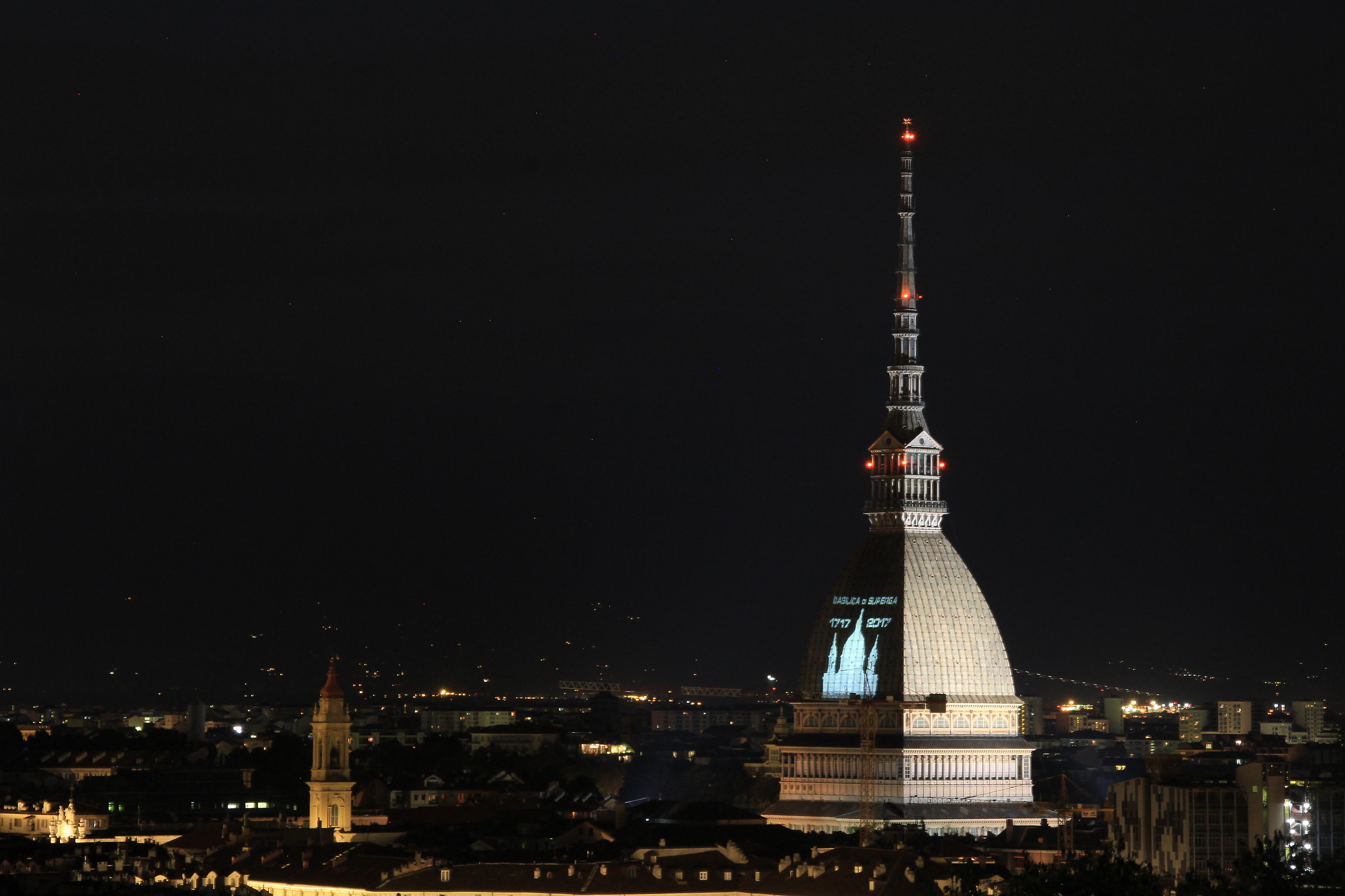 particolare di Torino - Mole Antonelliana