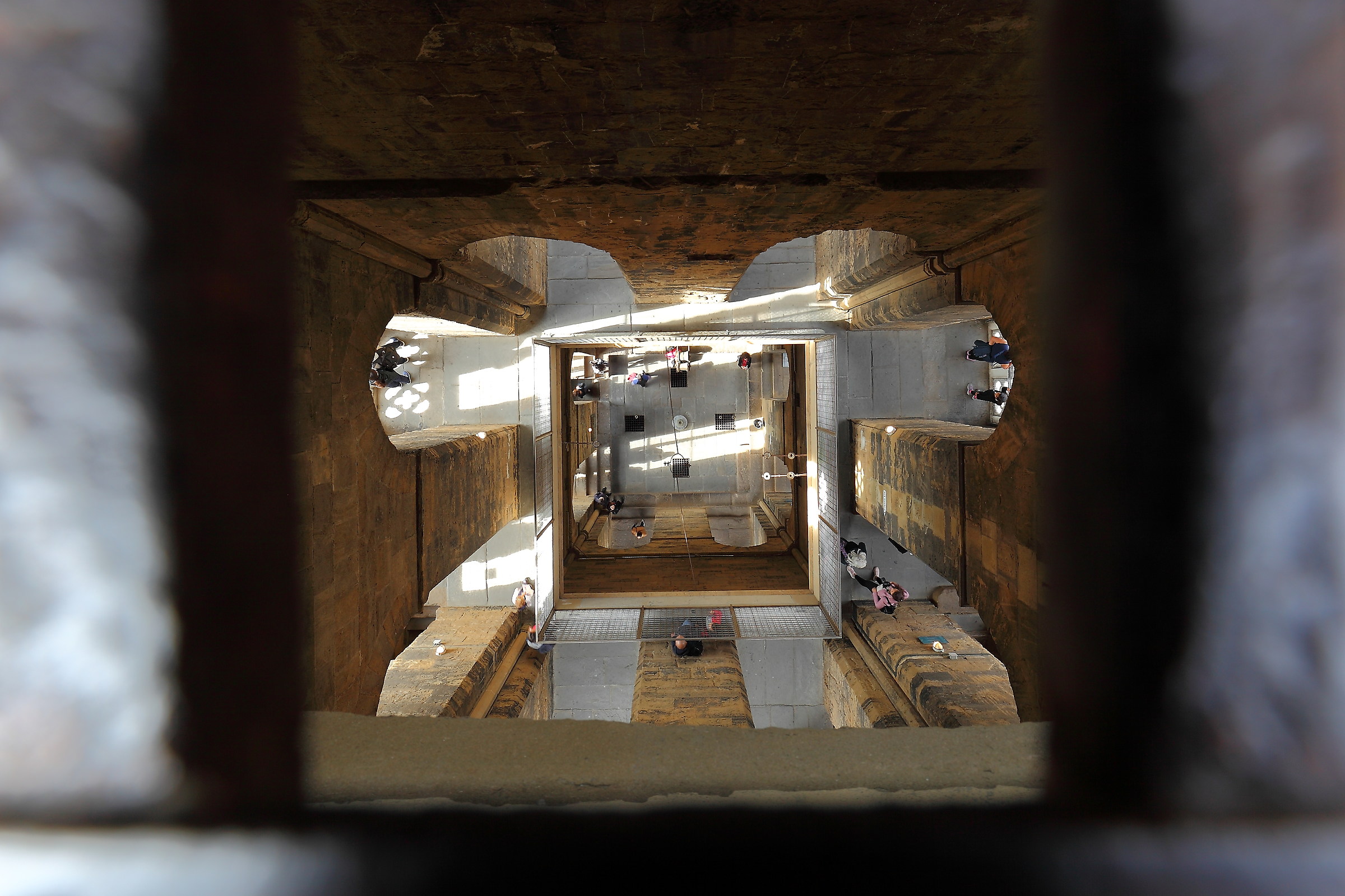 Dentro al campanile di Giotto