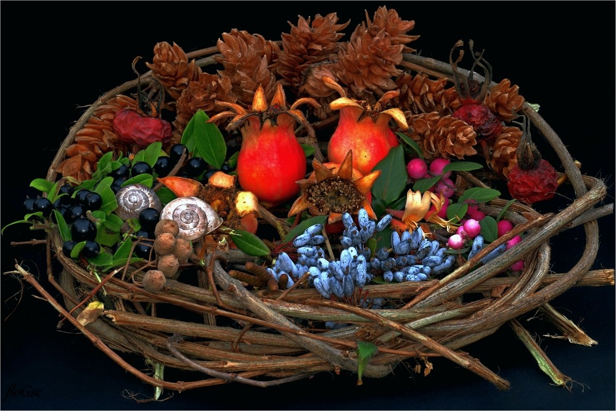 Cesto di fine autunno