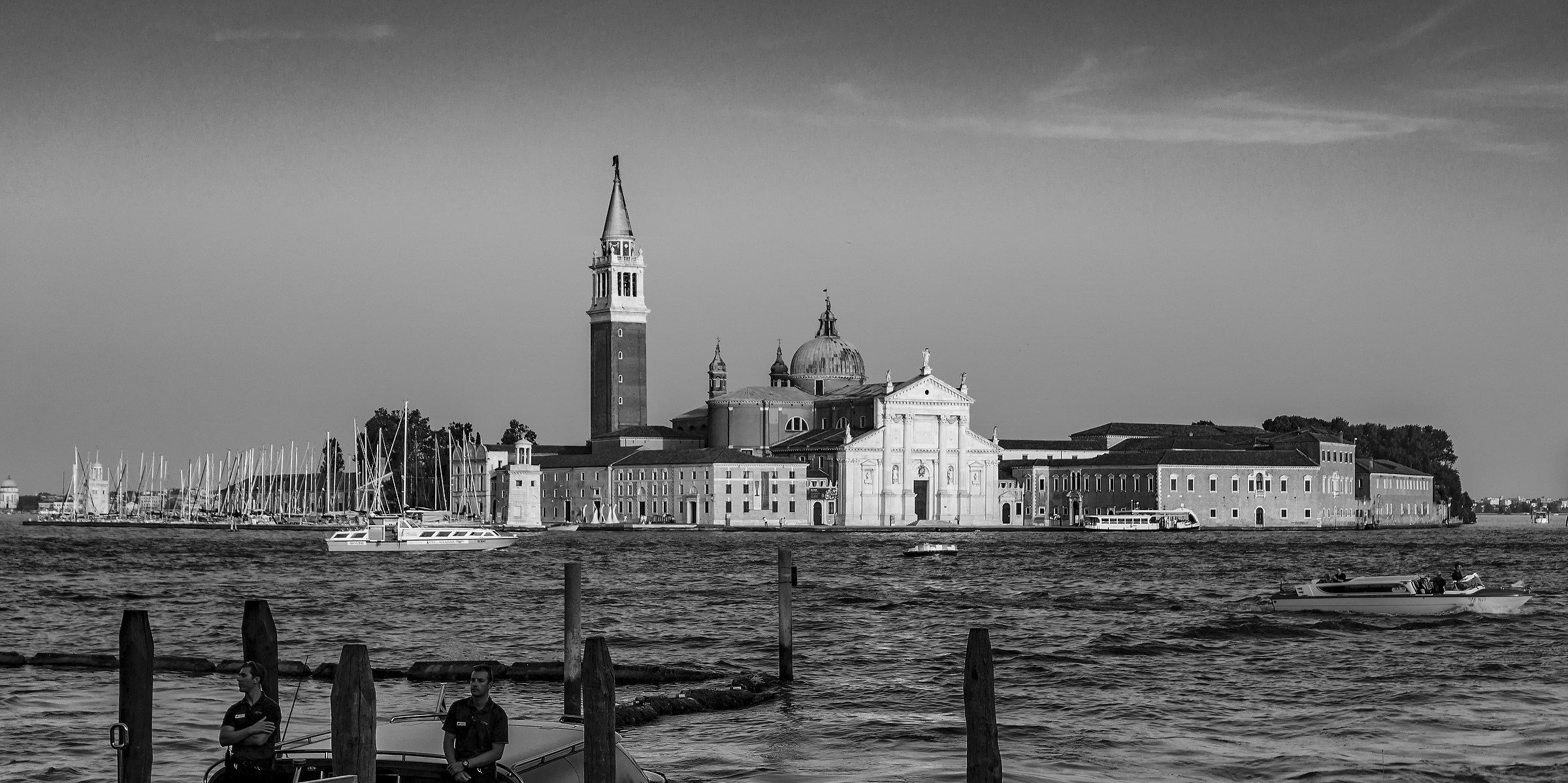 Isola di San Giorgio Maggiore - B&W