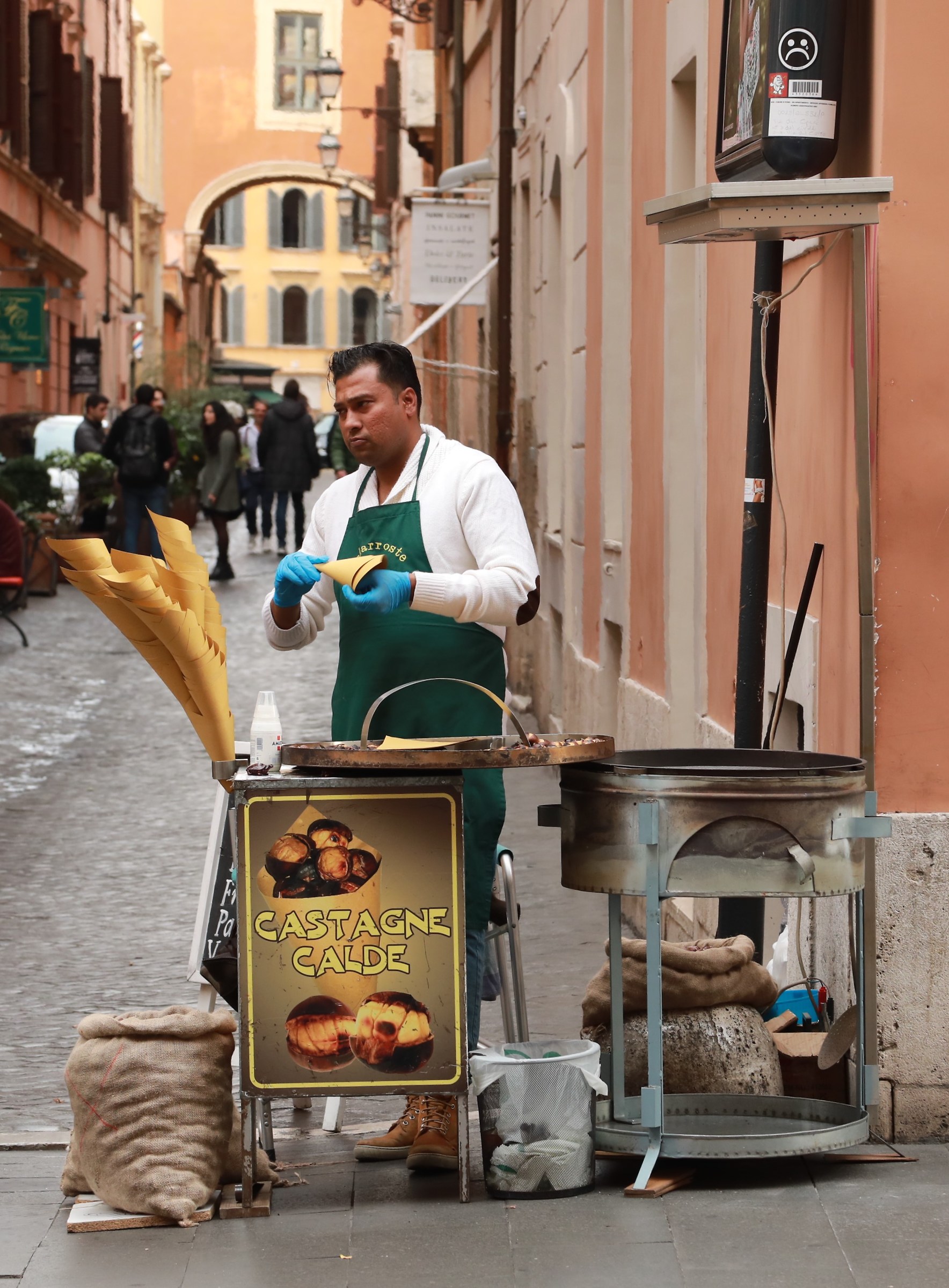 roma street of the seller's course of calves