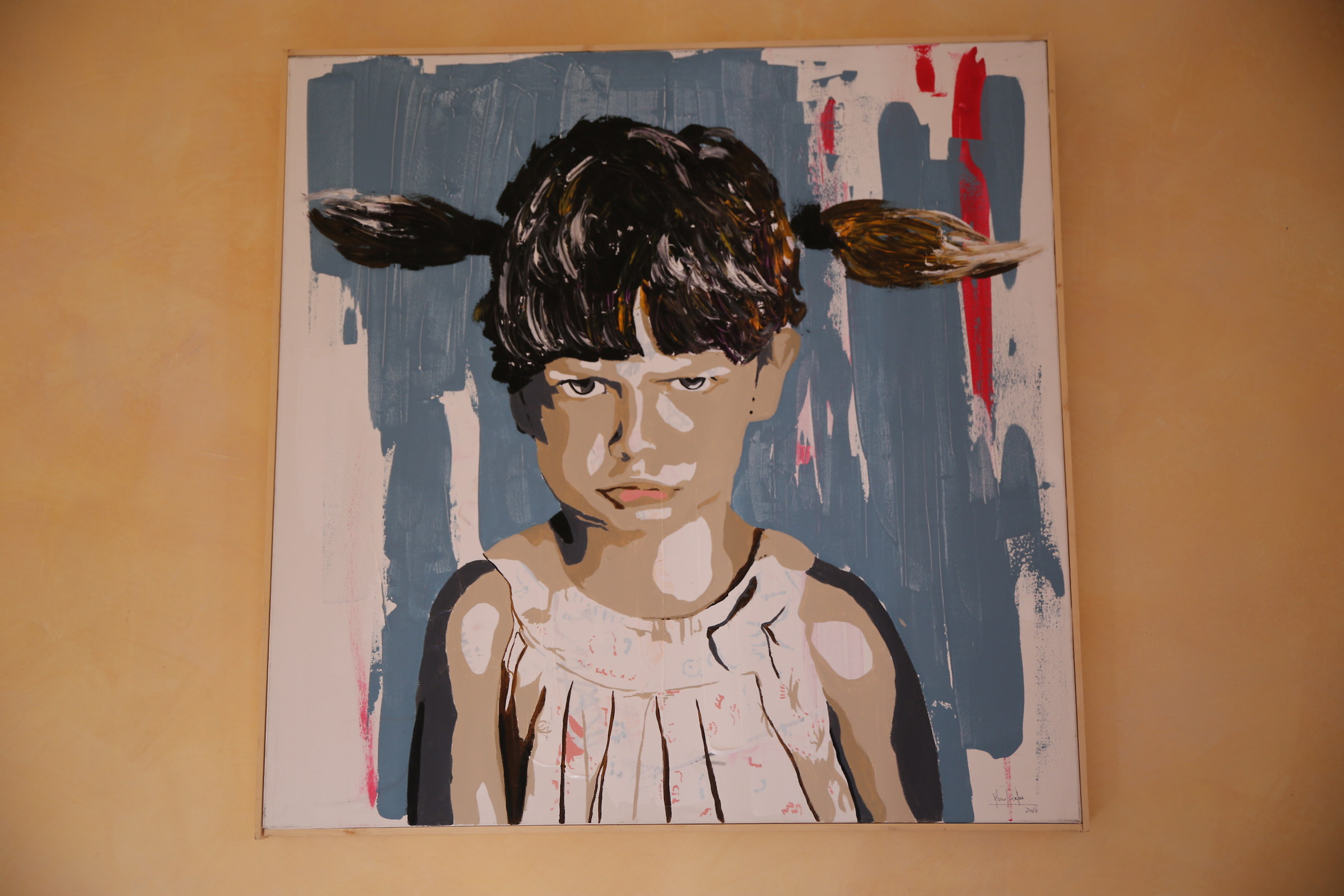 Ritratto di bimba incazzata