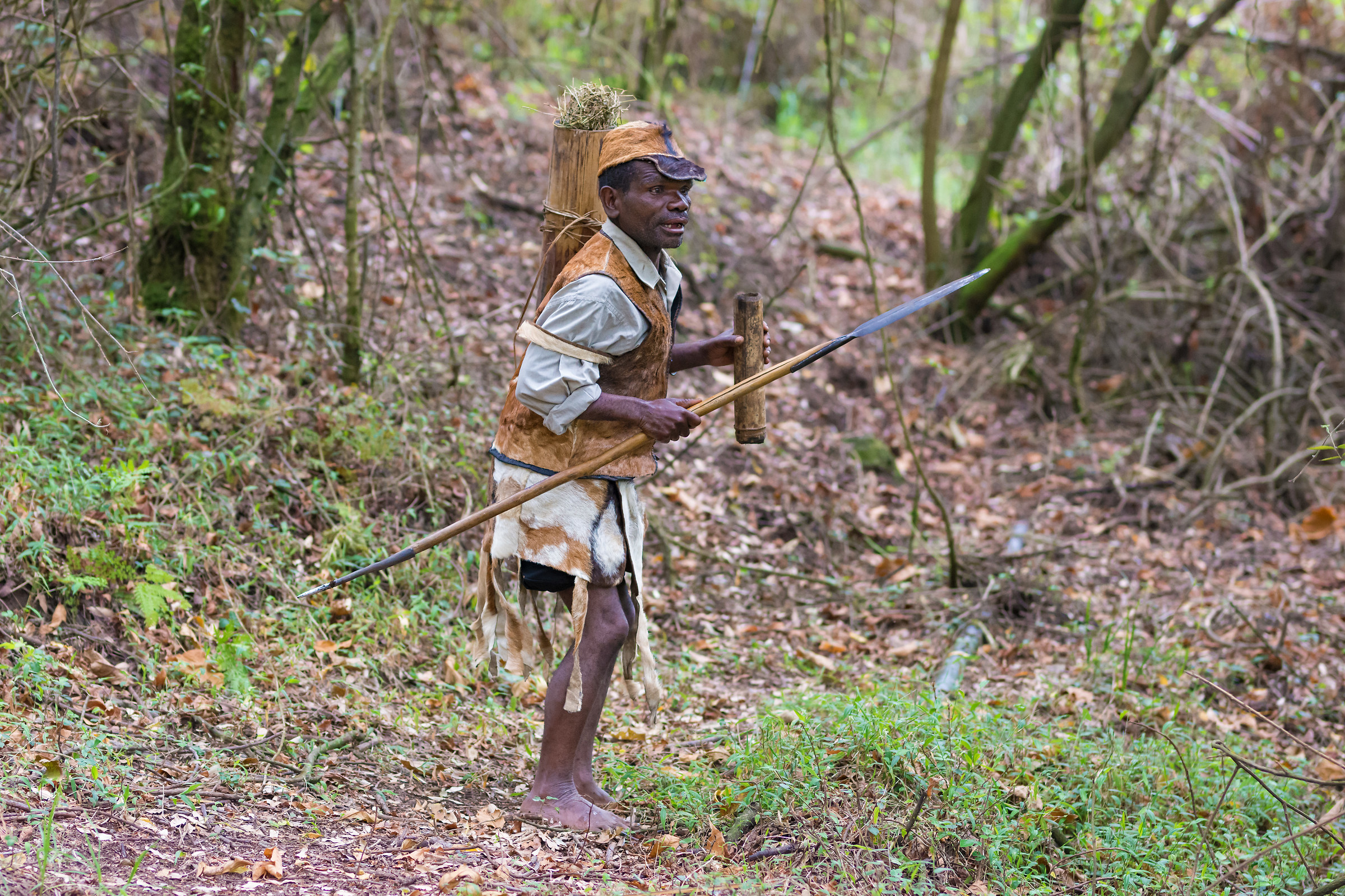 Cacciatore Batwa,Uganda