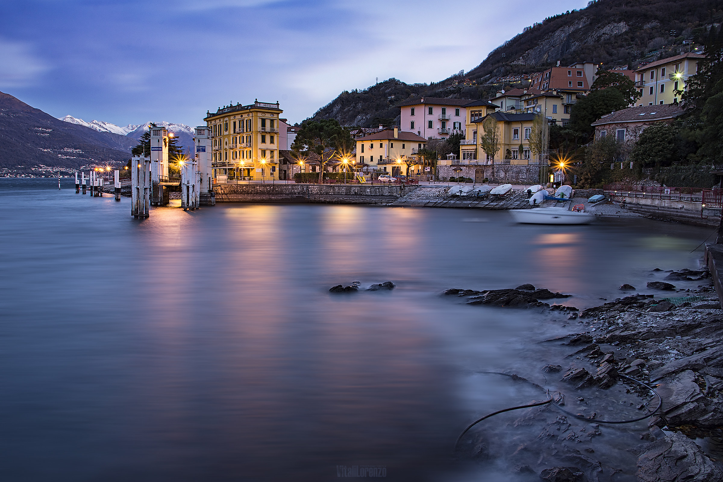 Fresh lights in Varenna