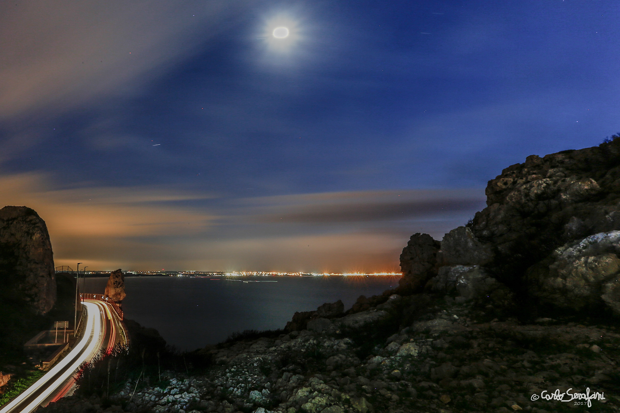 Gallipoli view from the split mountain