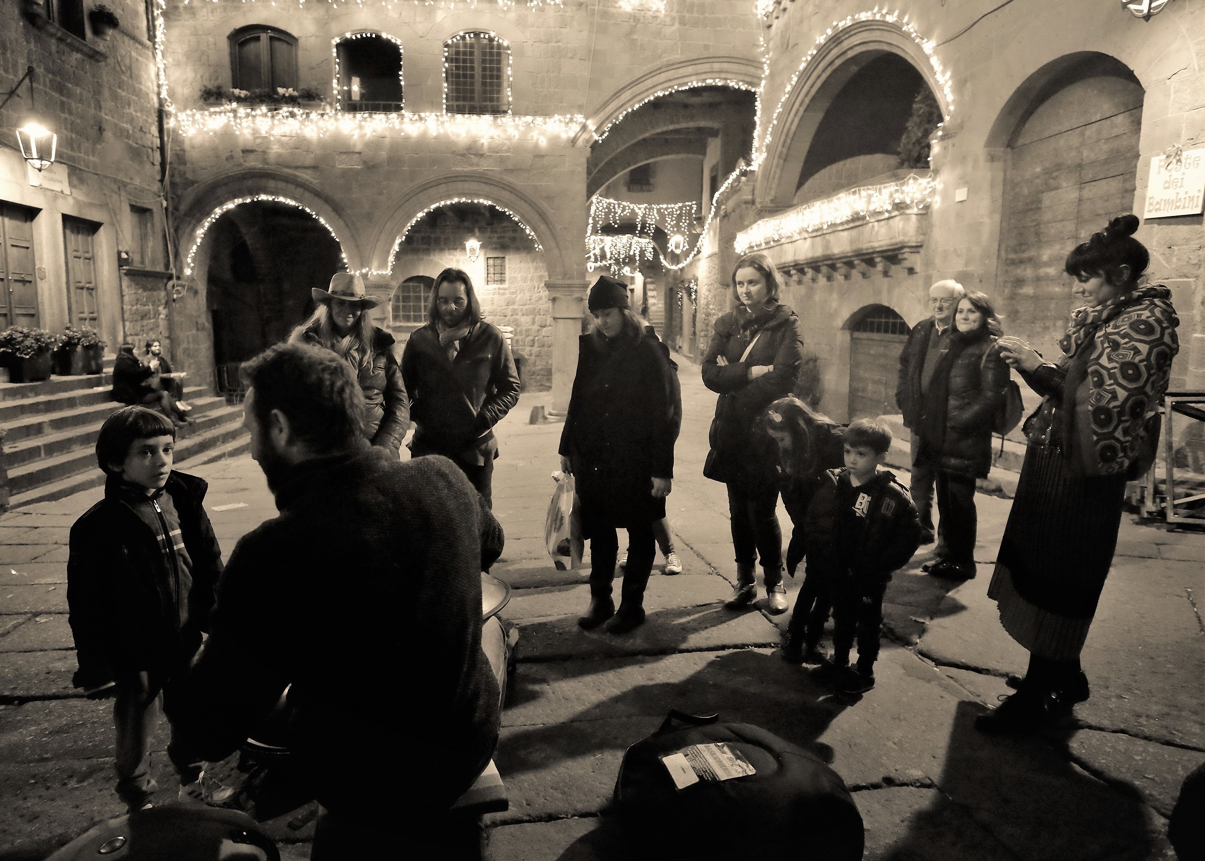 Il musicista ed il bambino