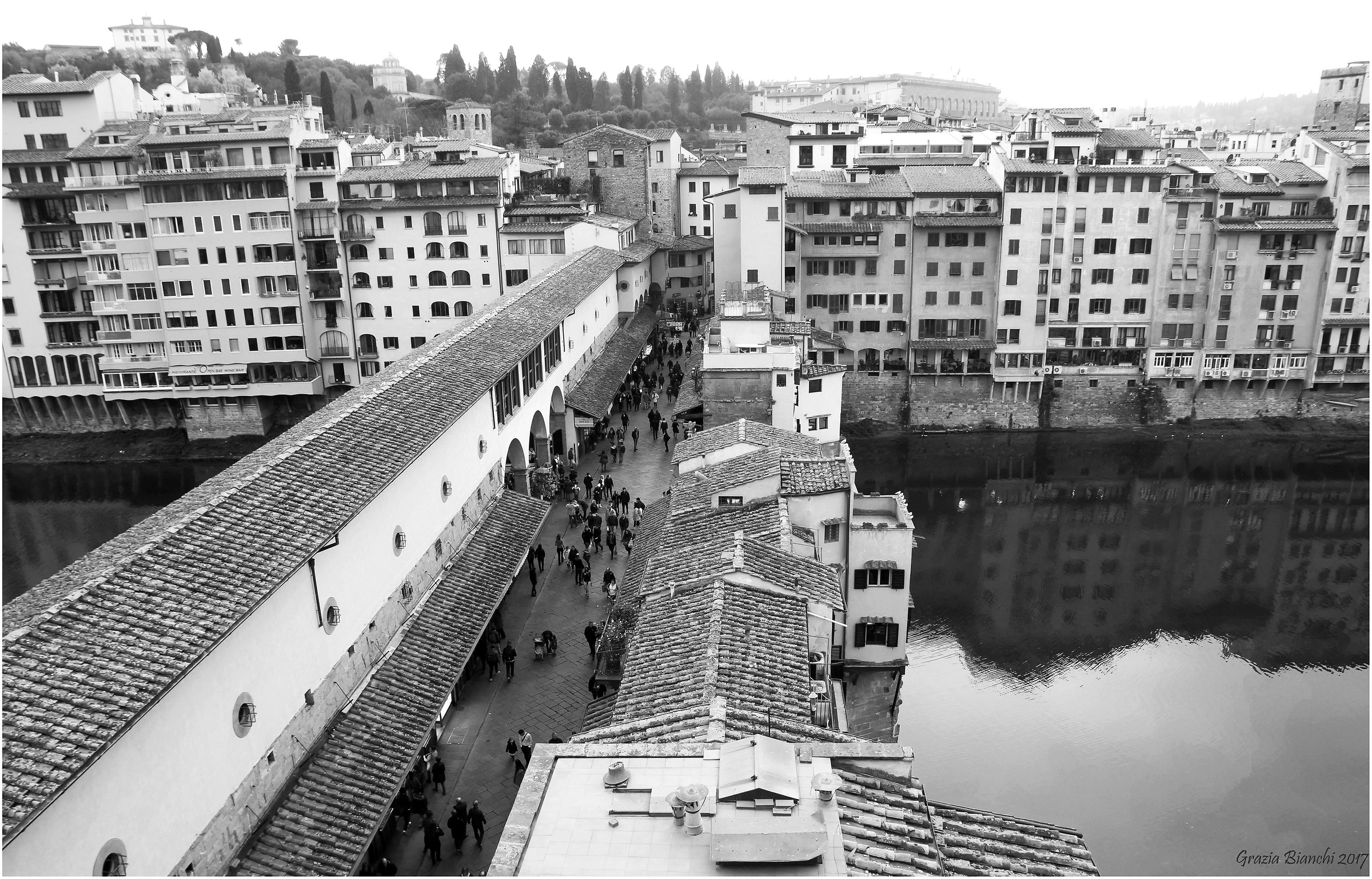 Ponte Vecchio dall'alto - Florence