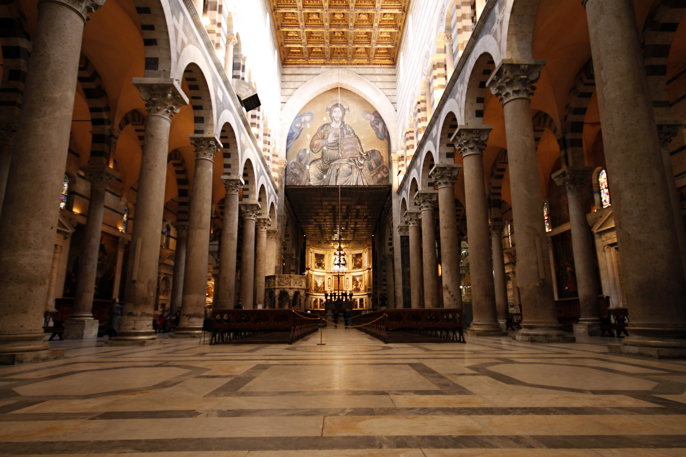 Interior of the Cathedral of Pisa
