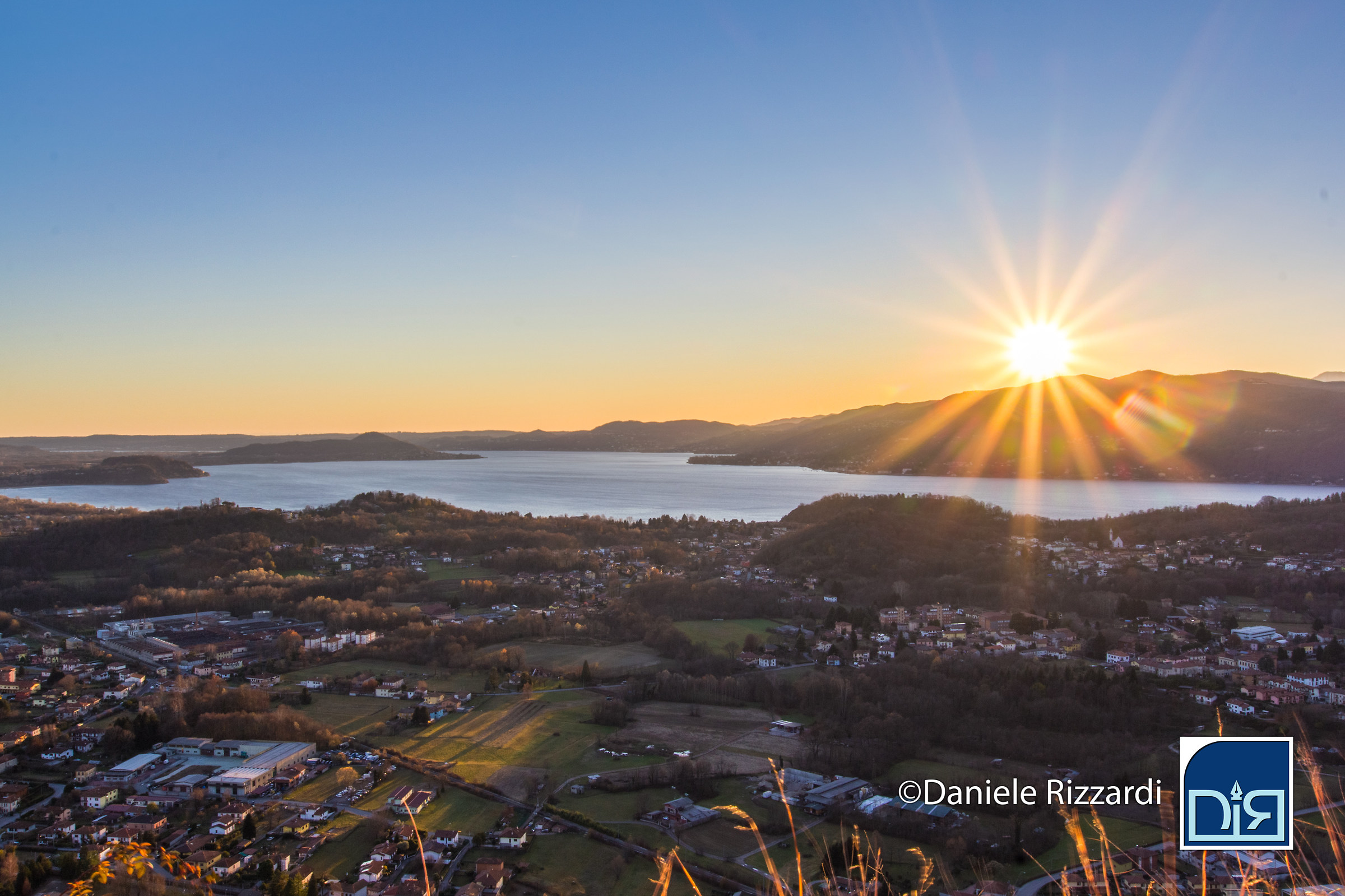 Tramonto dal Picuz - Sangiano (va)