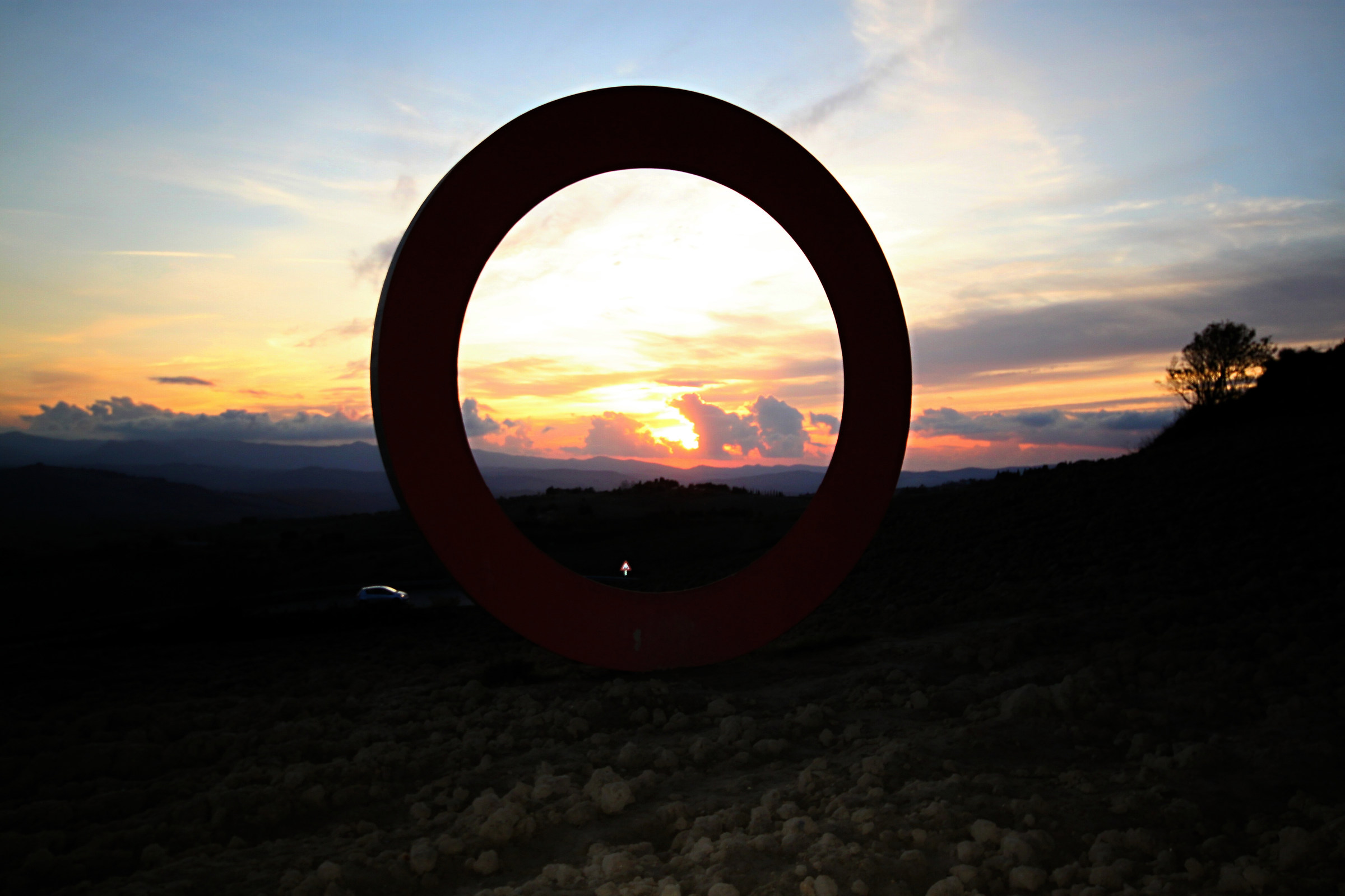 Circle of Mauro Staccioli in Volterra