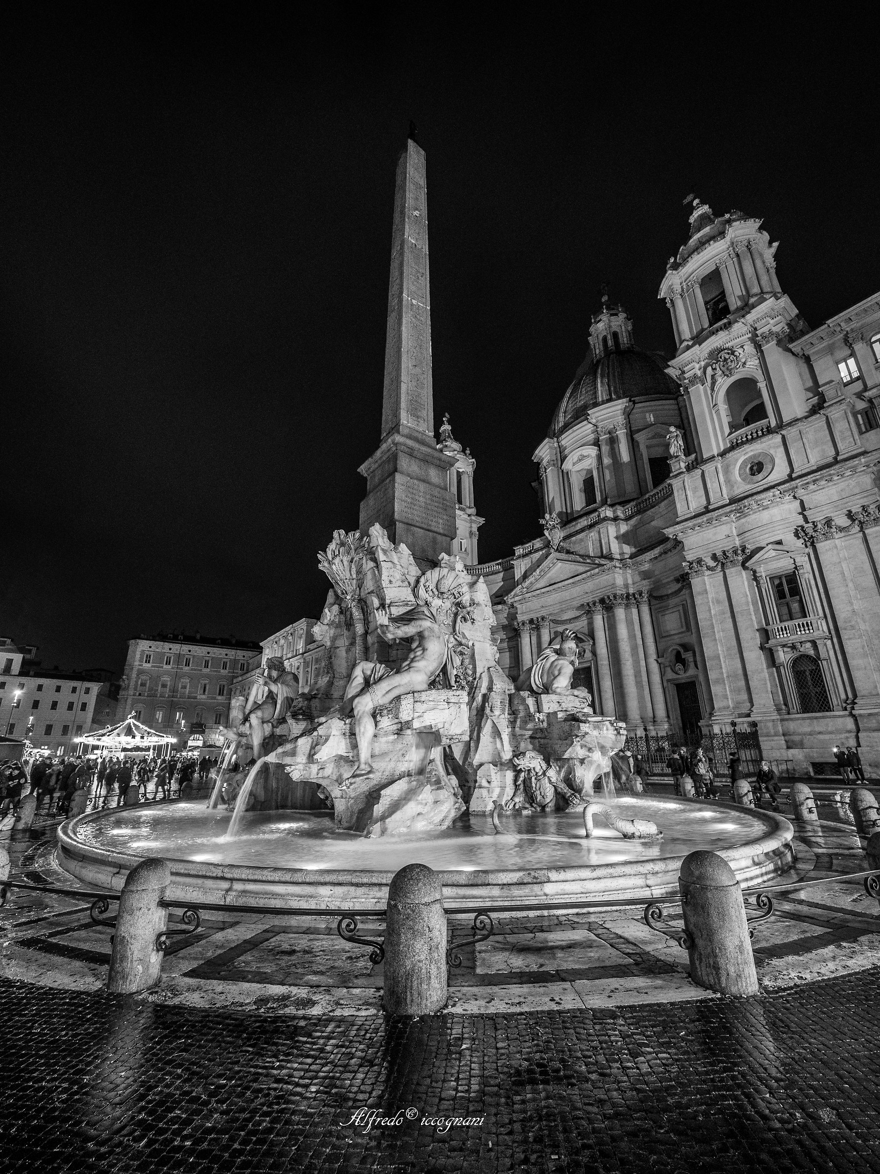 Bernini's Fountain of the Four Rivers