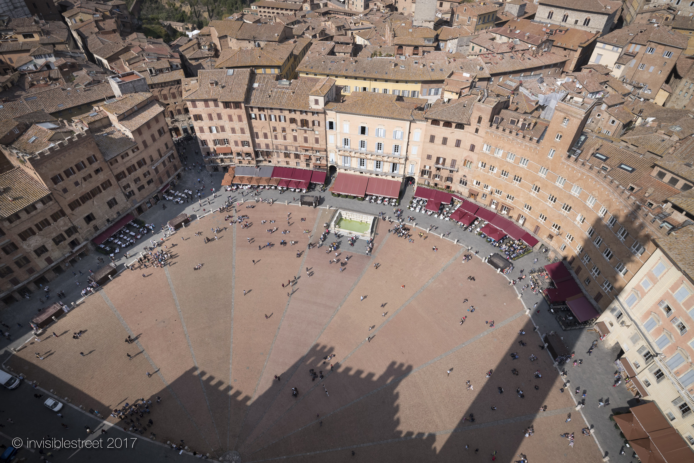 here is the tower overlooking the beautiful square