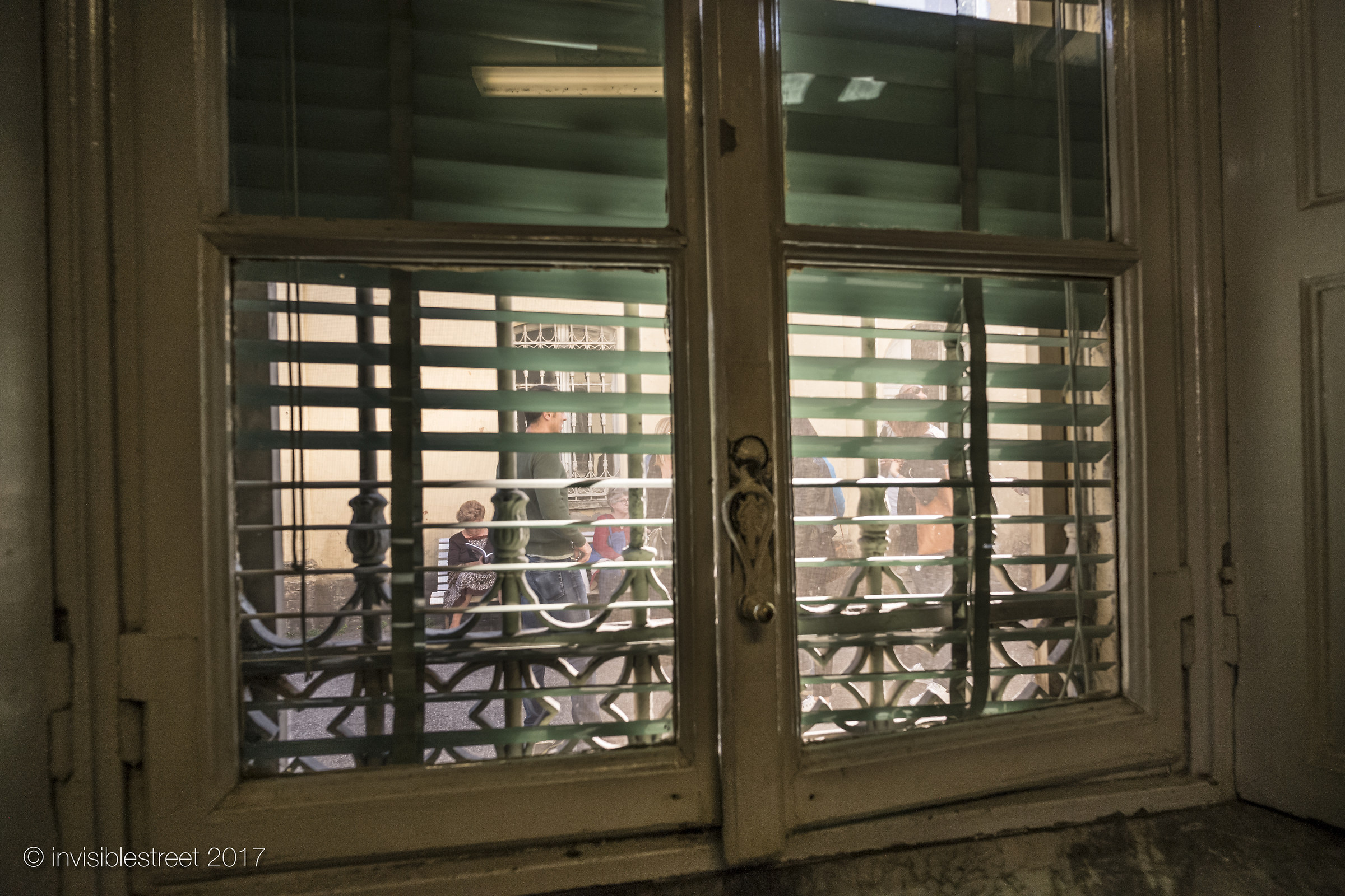 behind the shutters ... spying