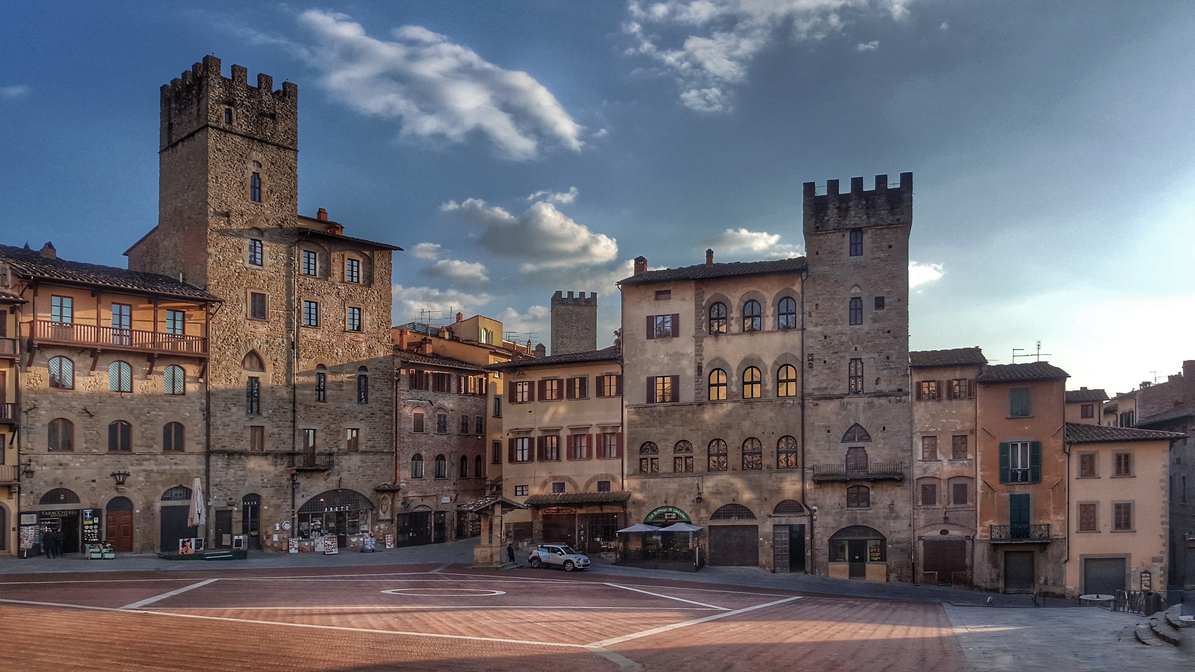 Arezzo Grande square