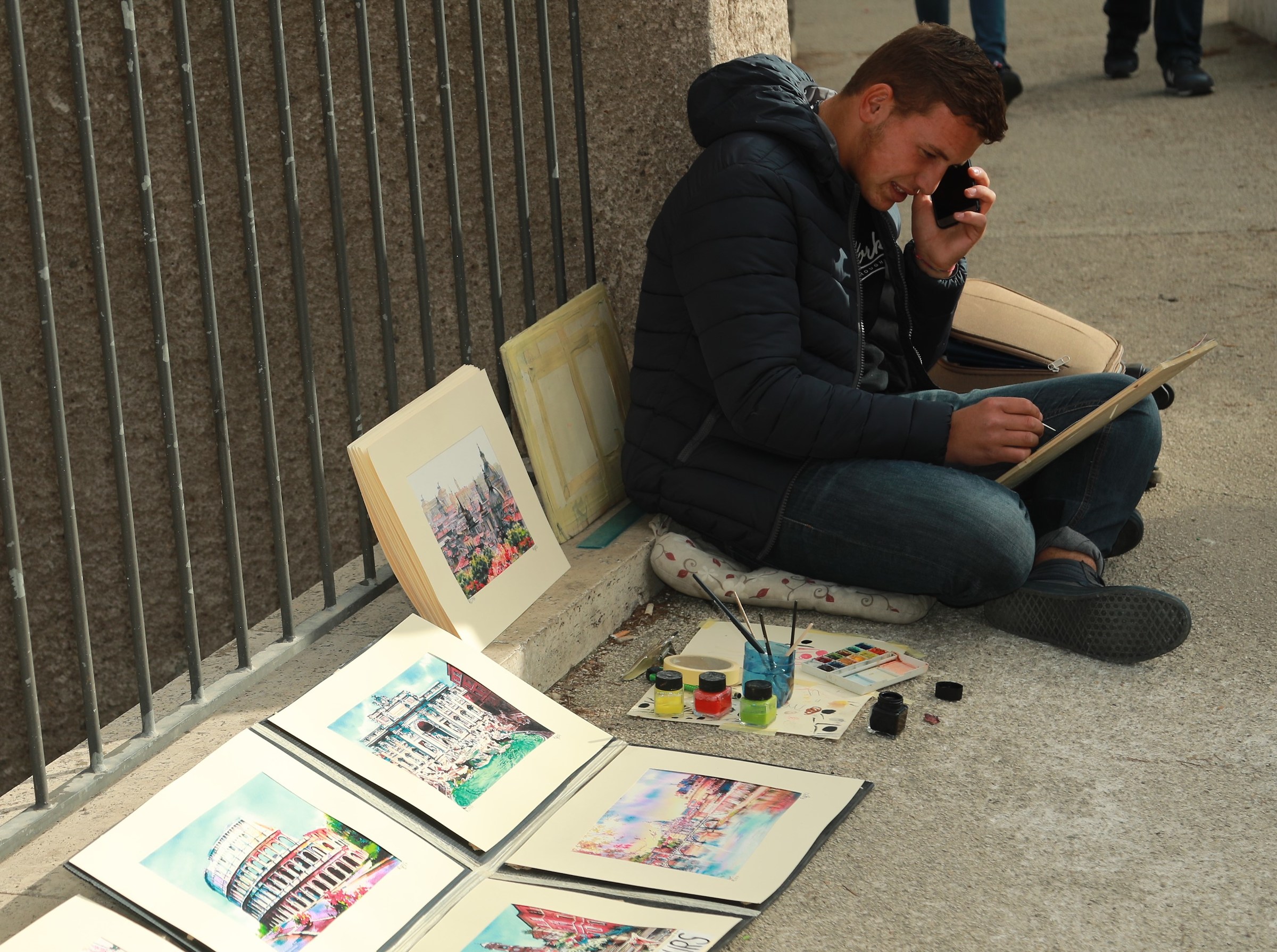 Rome street artist
