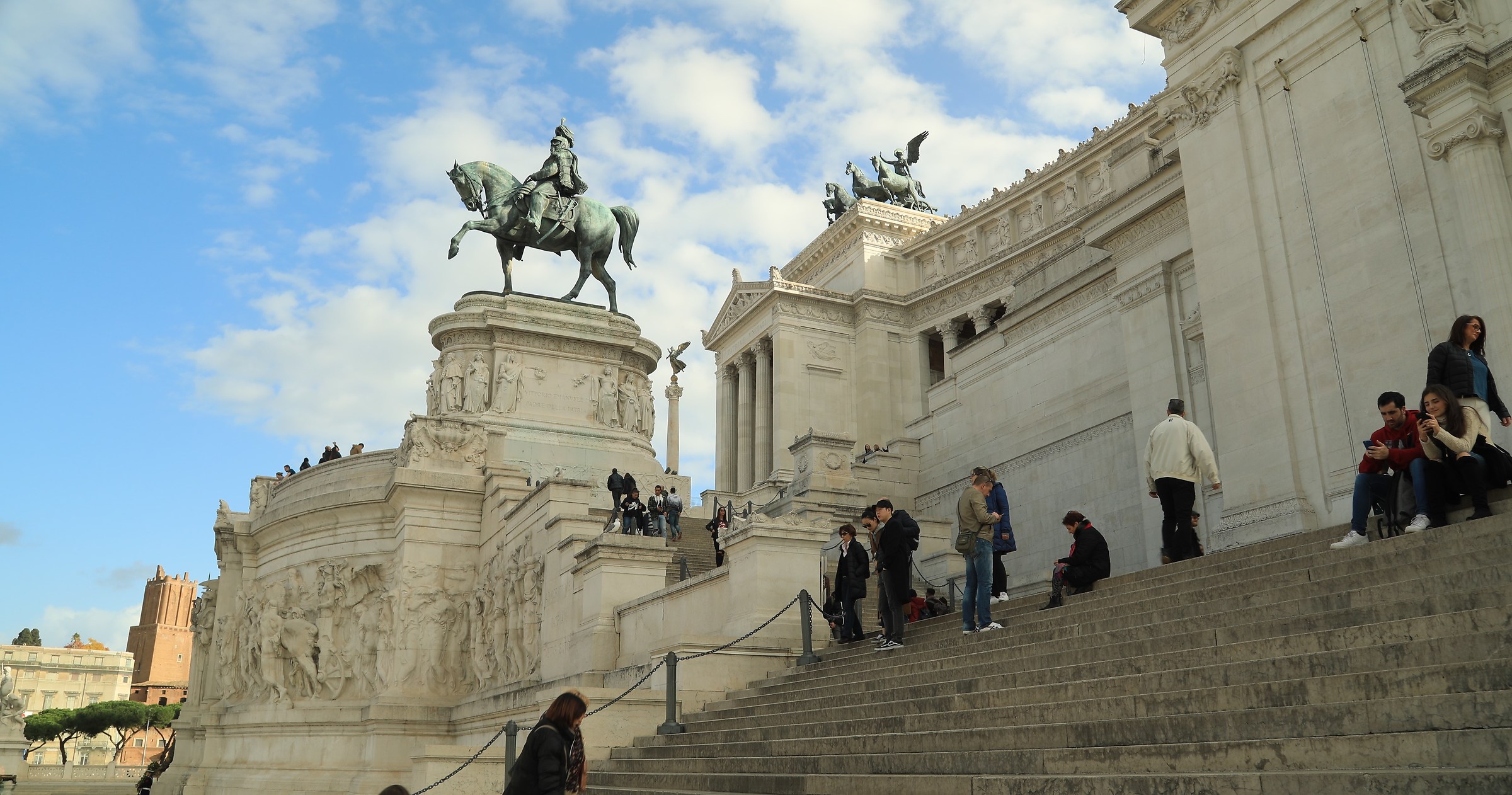 Rome Monument to the Unknown Milite. Altar of the Fatherland