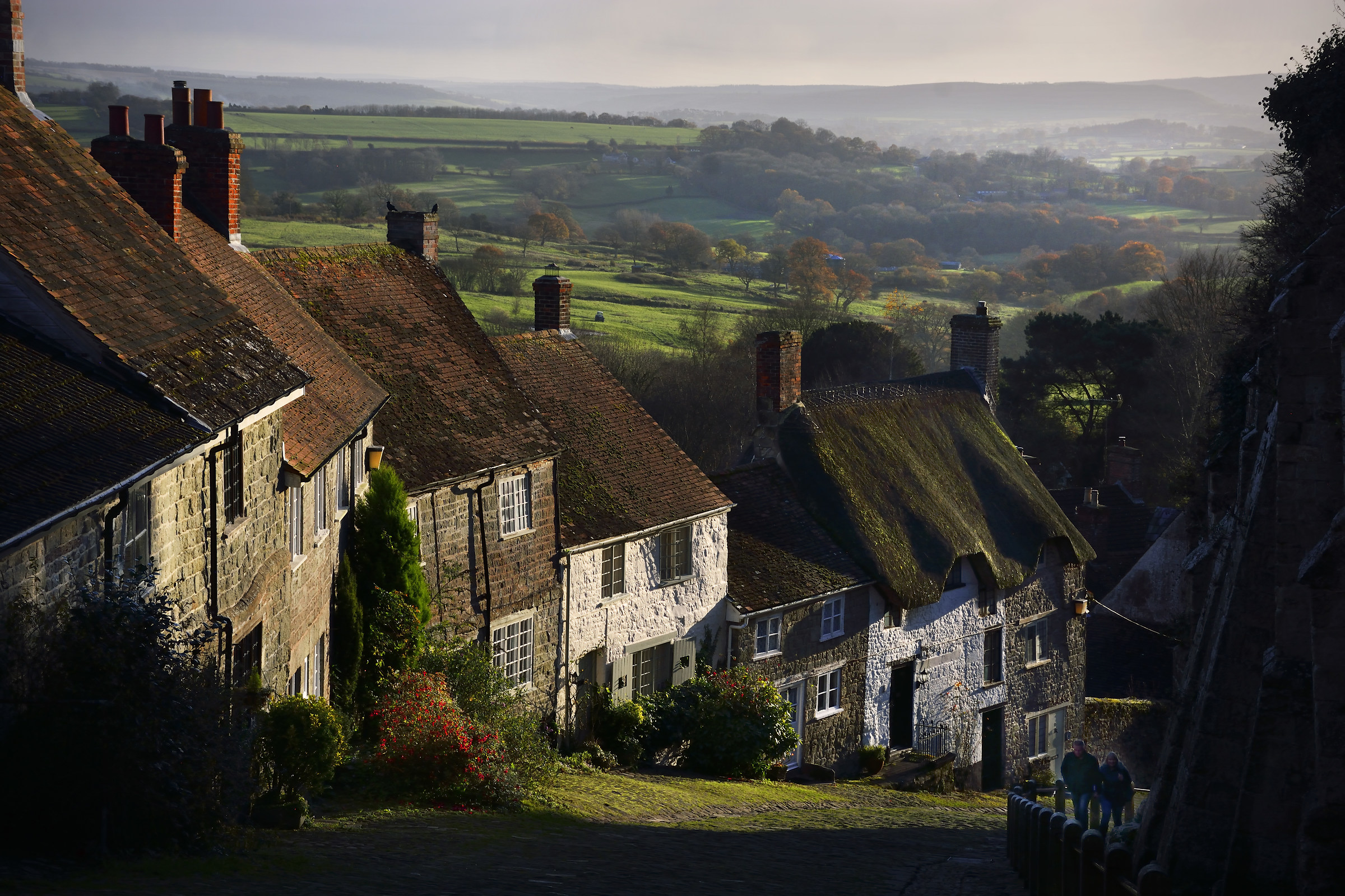 Gold Hill, Late Autumn, Late Afternoon