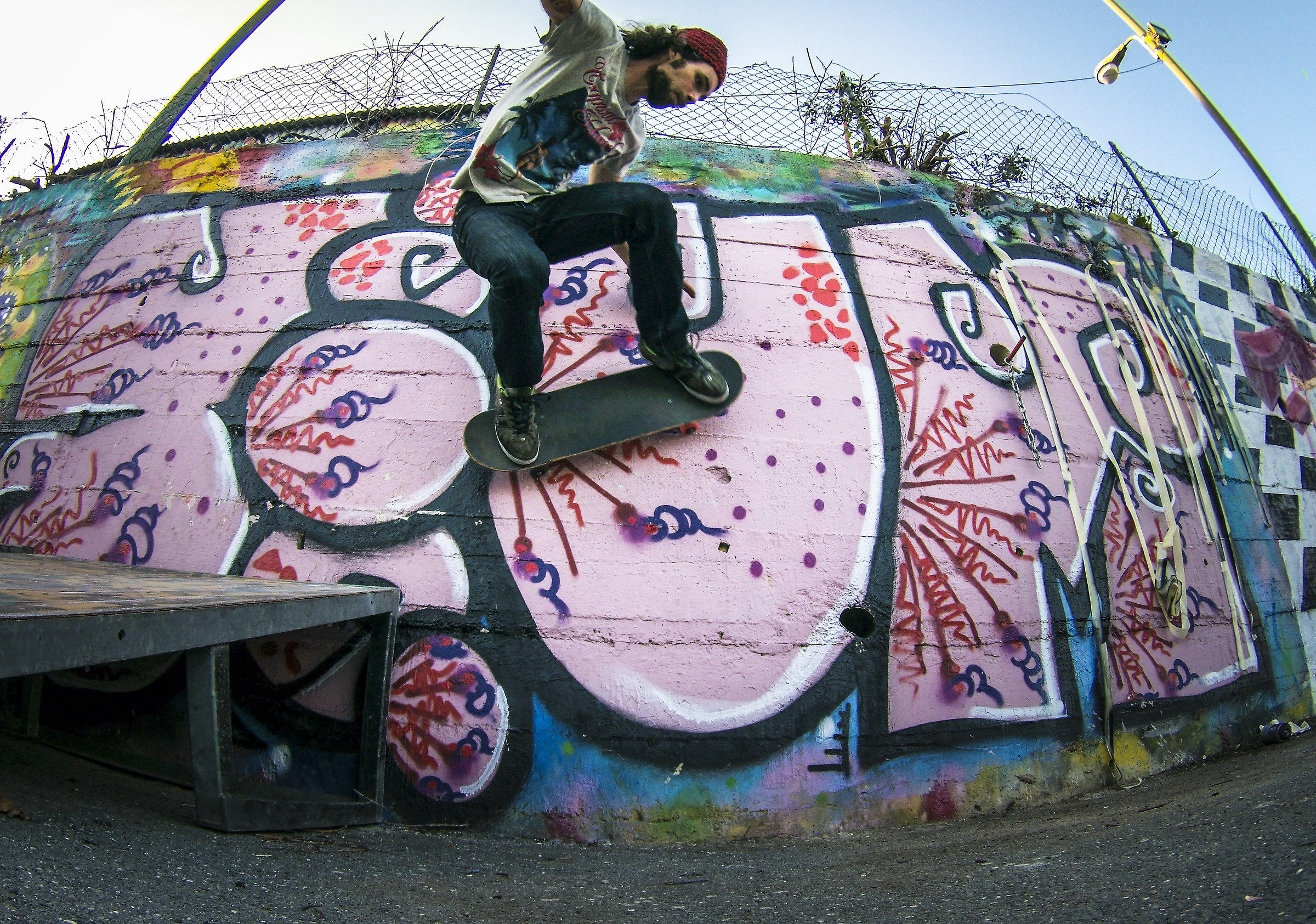 Wallride and writing