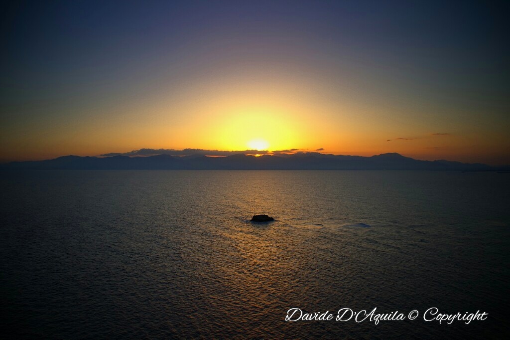 Sunset from Cagliari