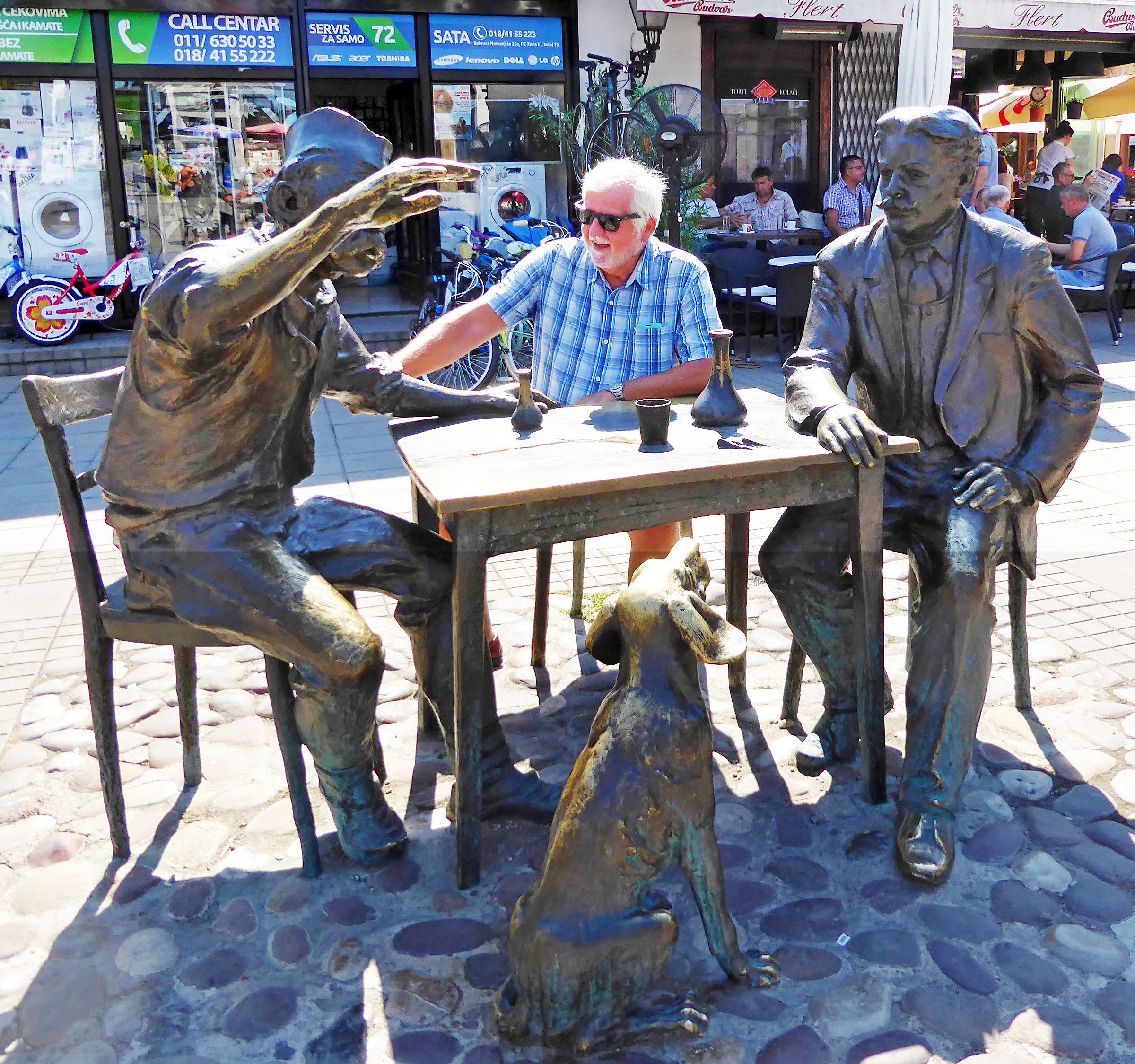 a Turkish cafe in Nis