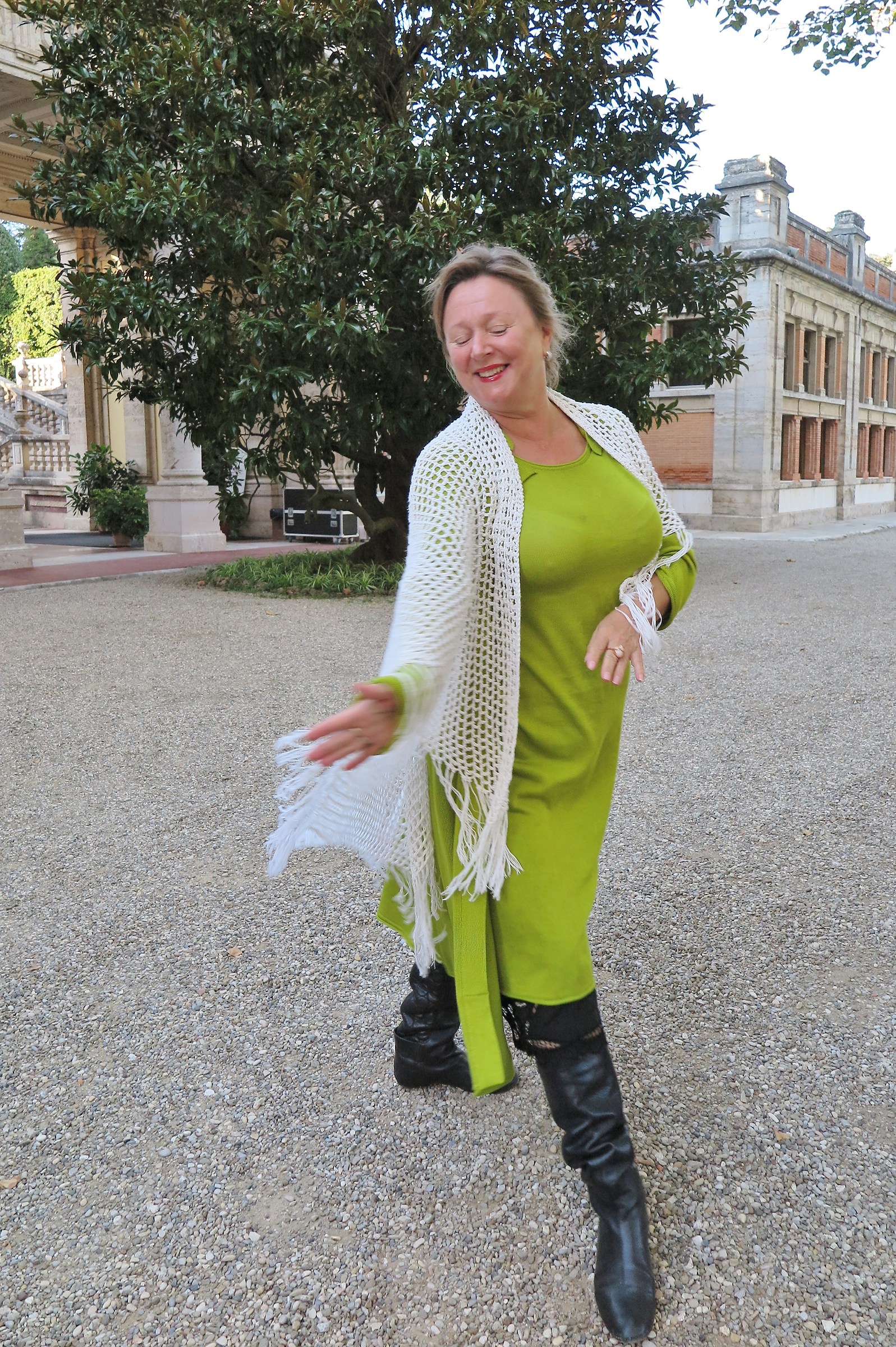 A dance step for me!