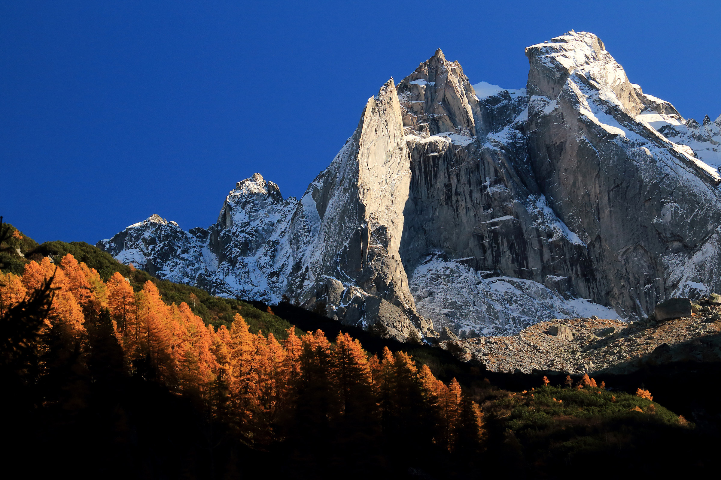 pinnacles of the Sciora