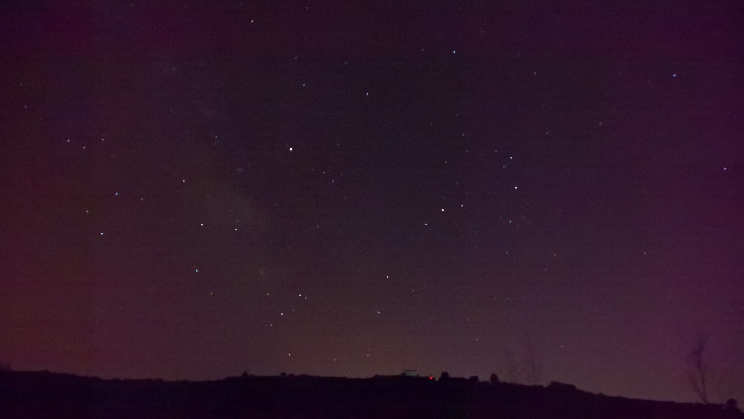 Milky Way from the countryside