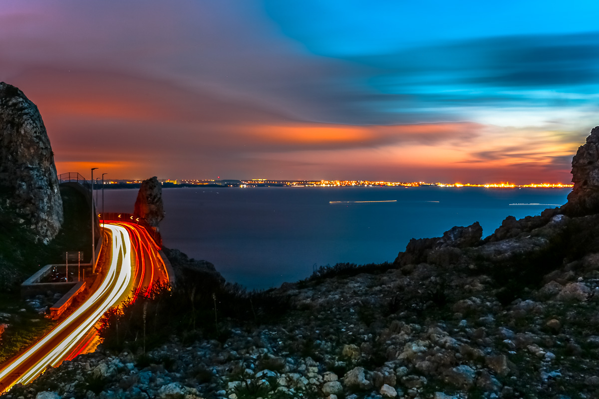 Gallipoli view from the split mountain
