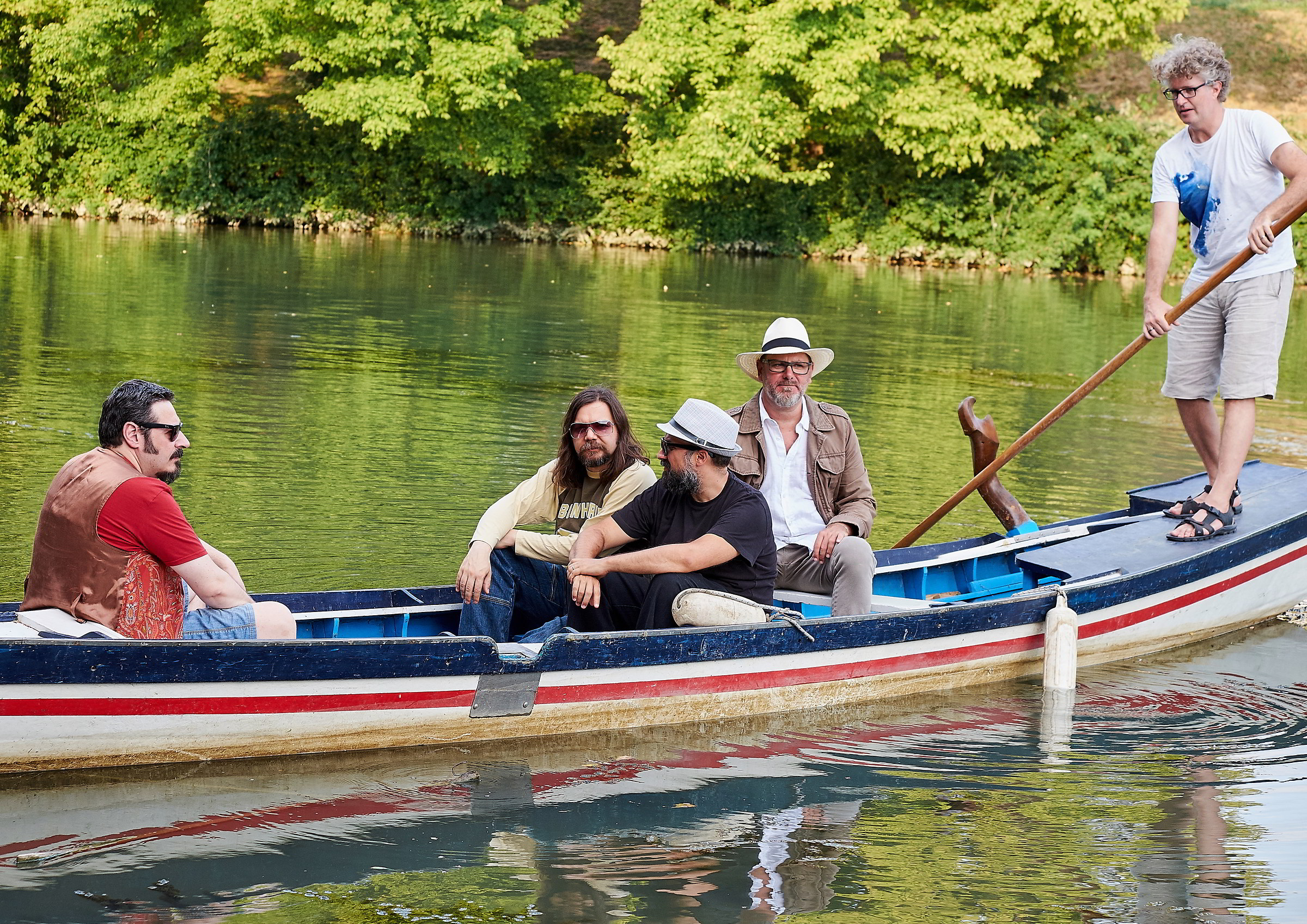Sugarpulp Crew on the river