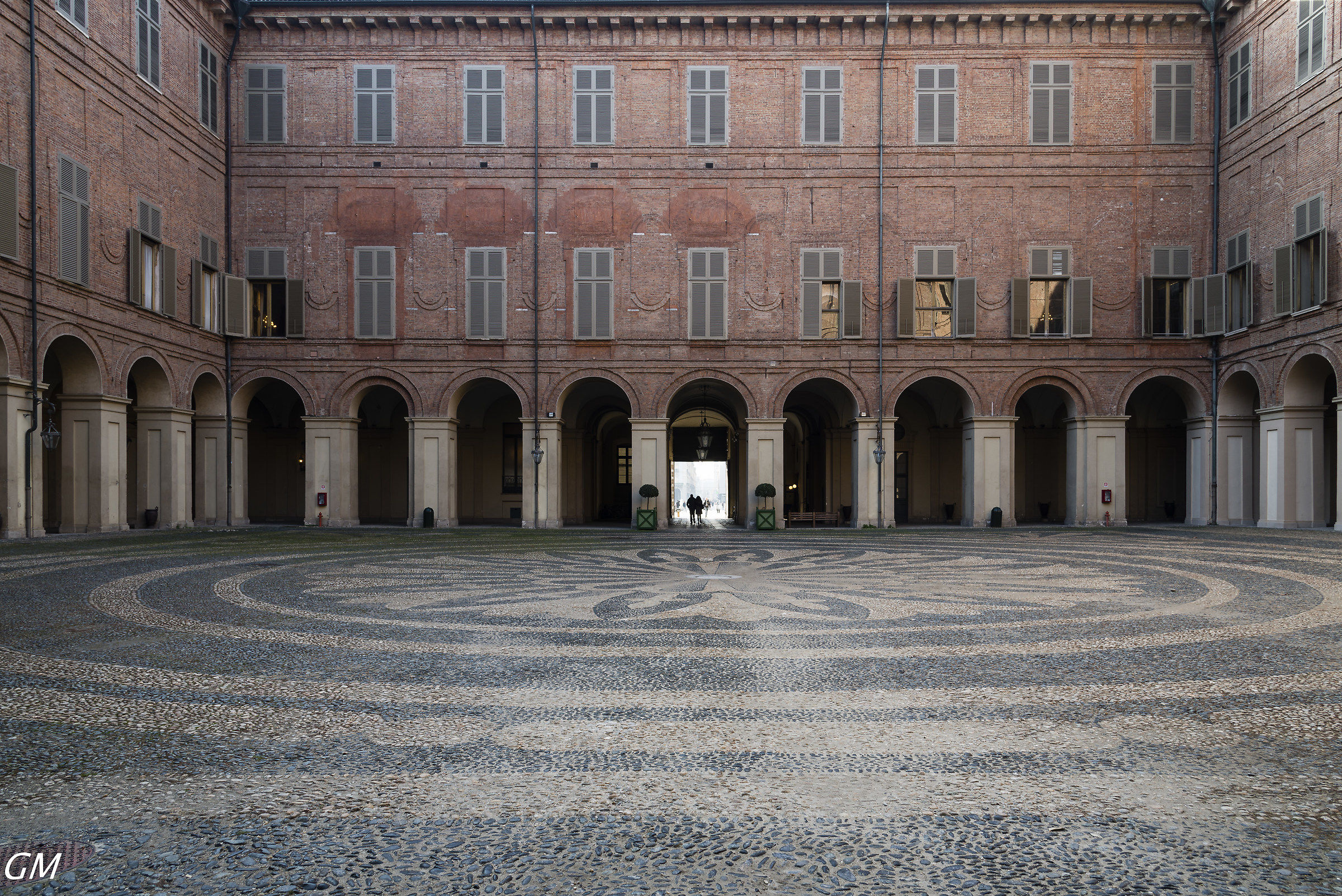 Torino - Cortile interno di Palazzo Reale