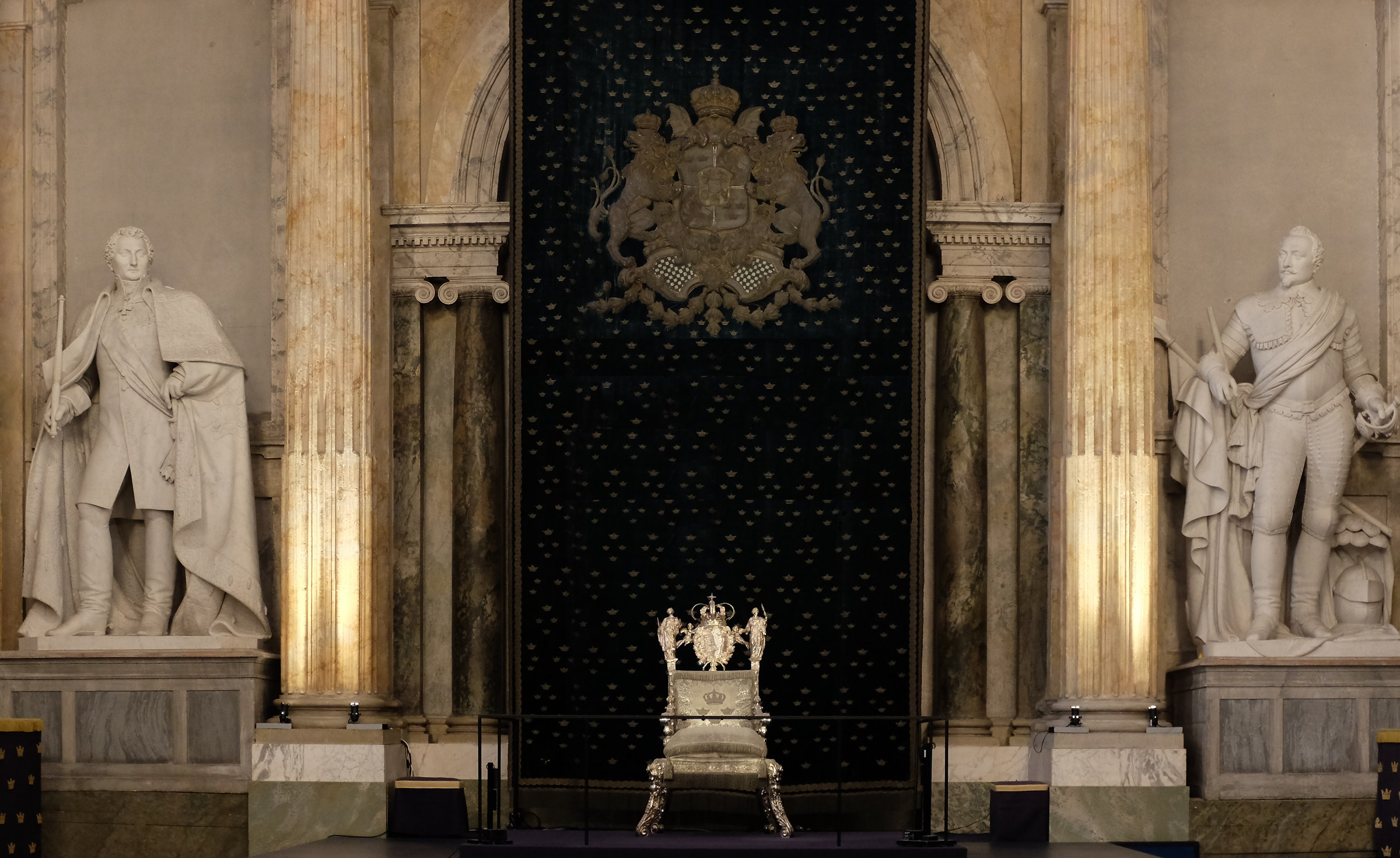The Throne of Sweden - Royal Palace - Stockholm