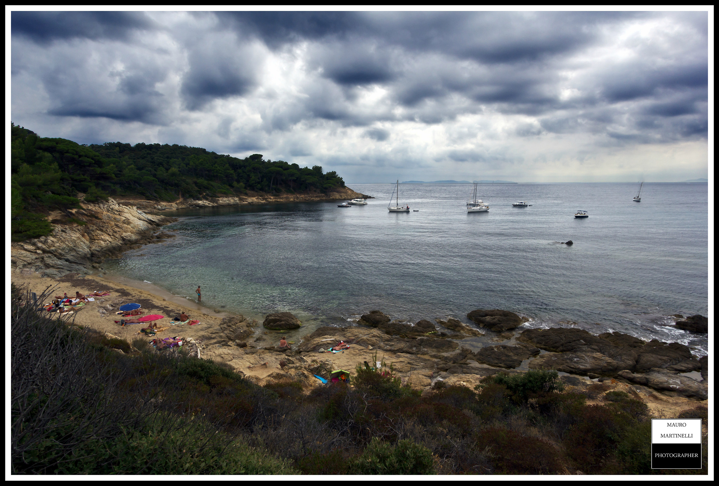 Costa Azzurra (France) , Plage Gigaro