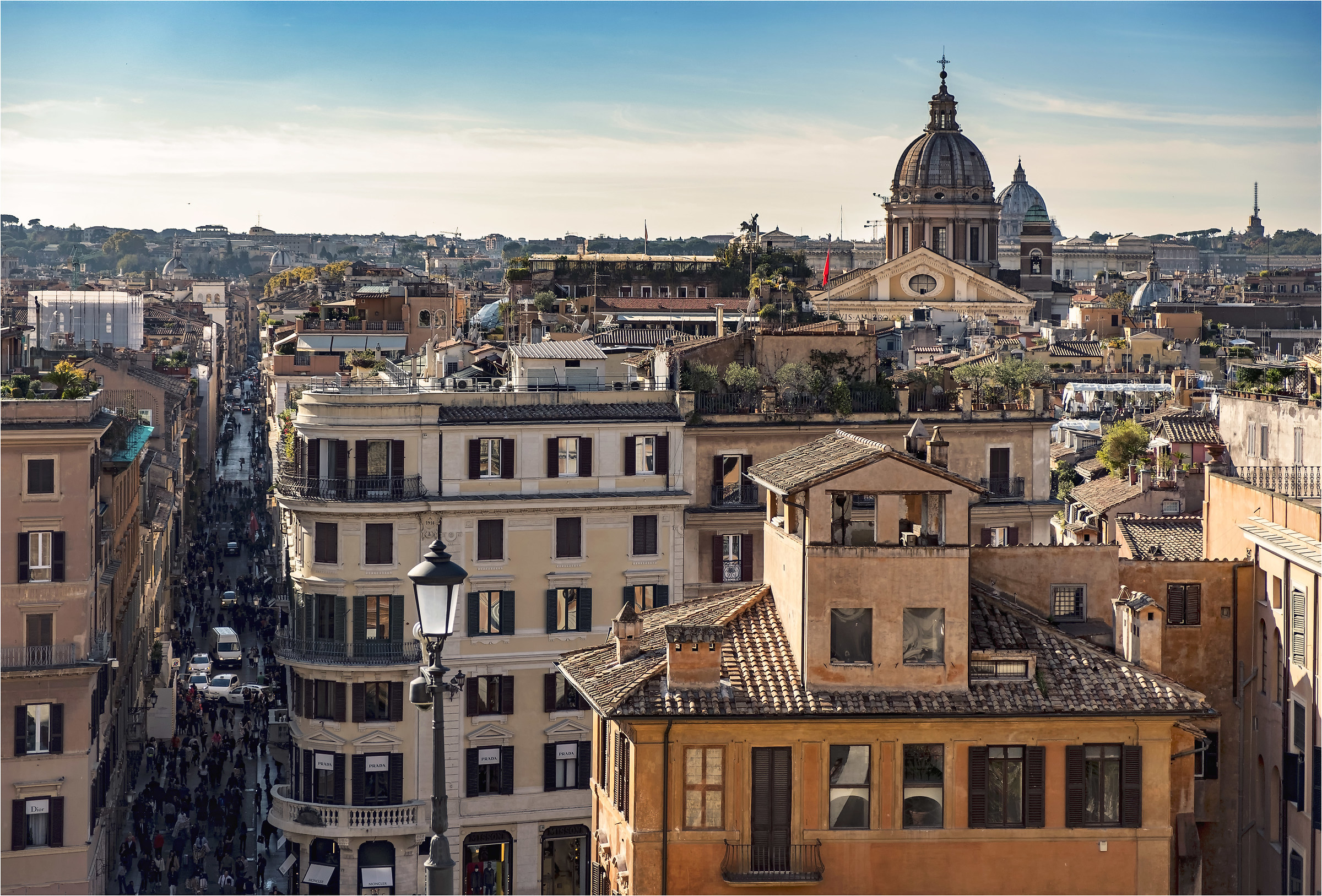 Vista da Trinità dei Monti