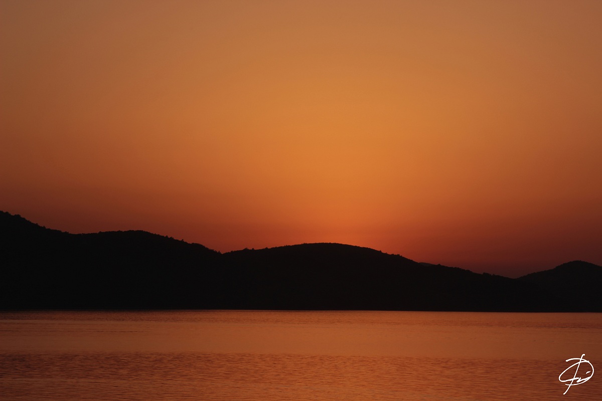 Sunset bodrum