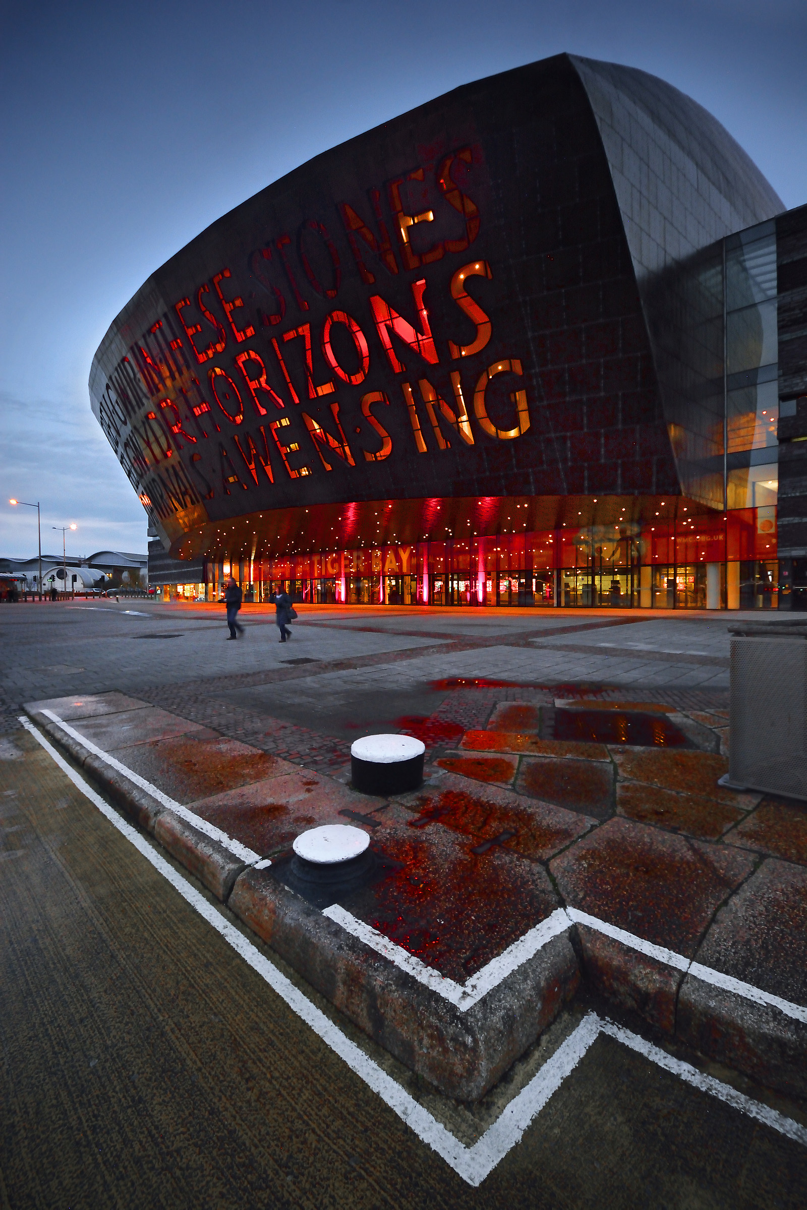Il Millennium Centre di Cardiff