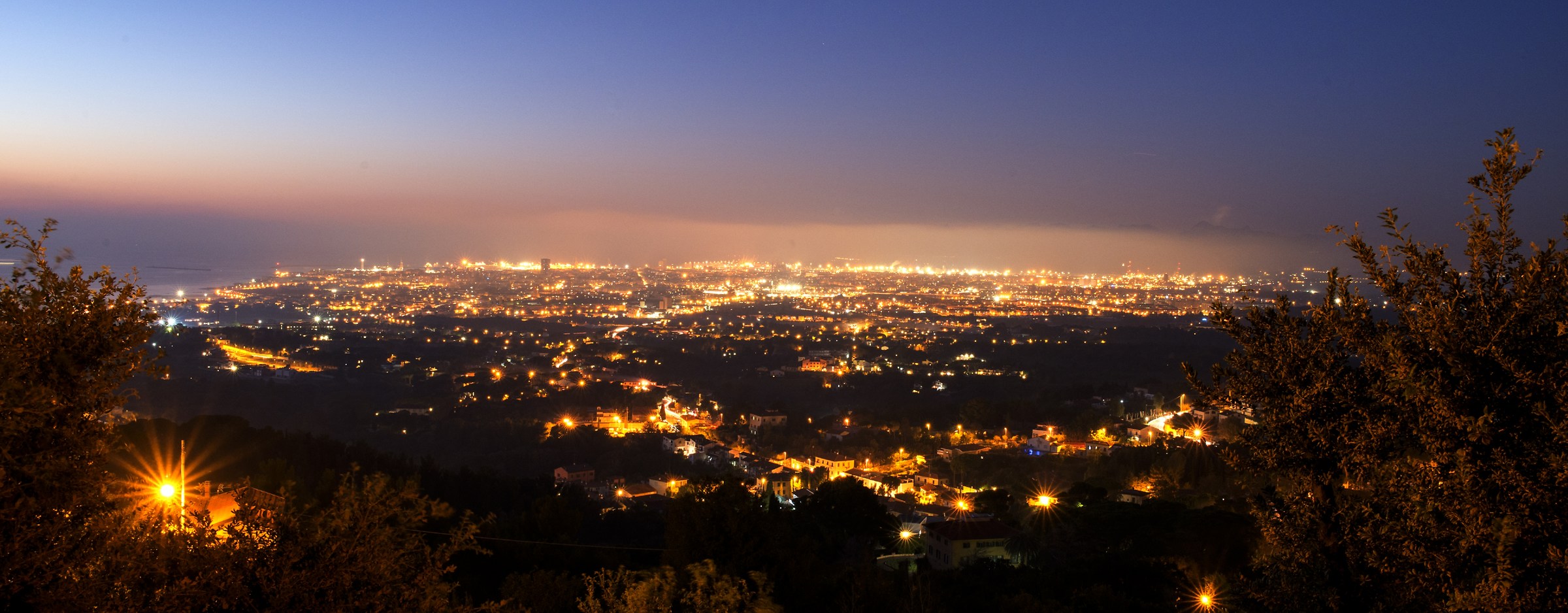 Livorno in the evening