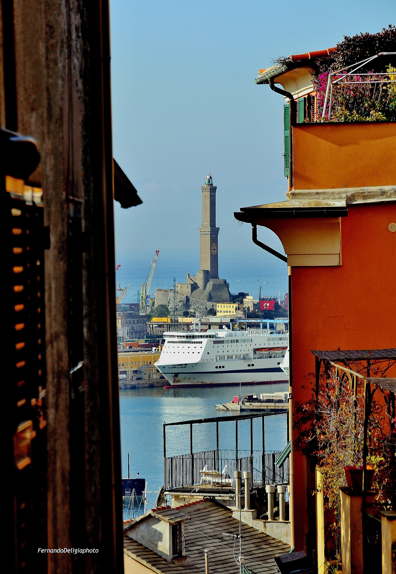Glimpse of Genoa