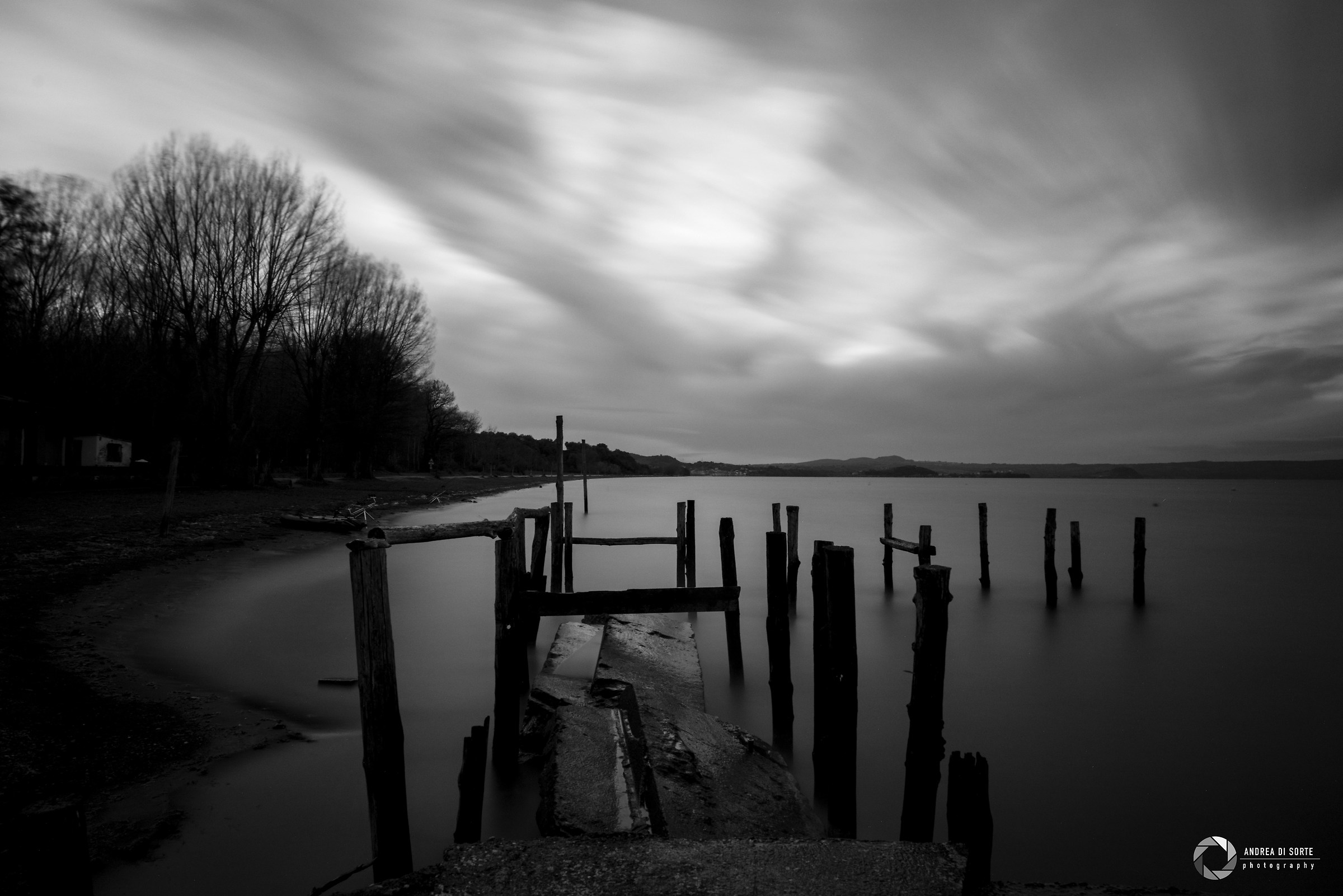 La malinconia de lago a Dicembre