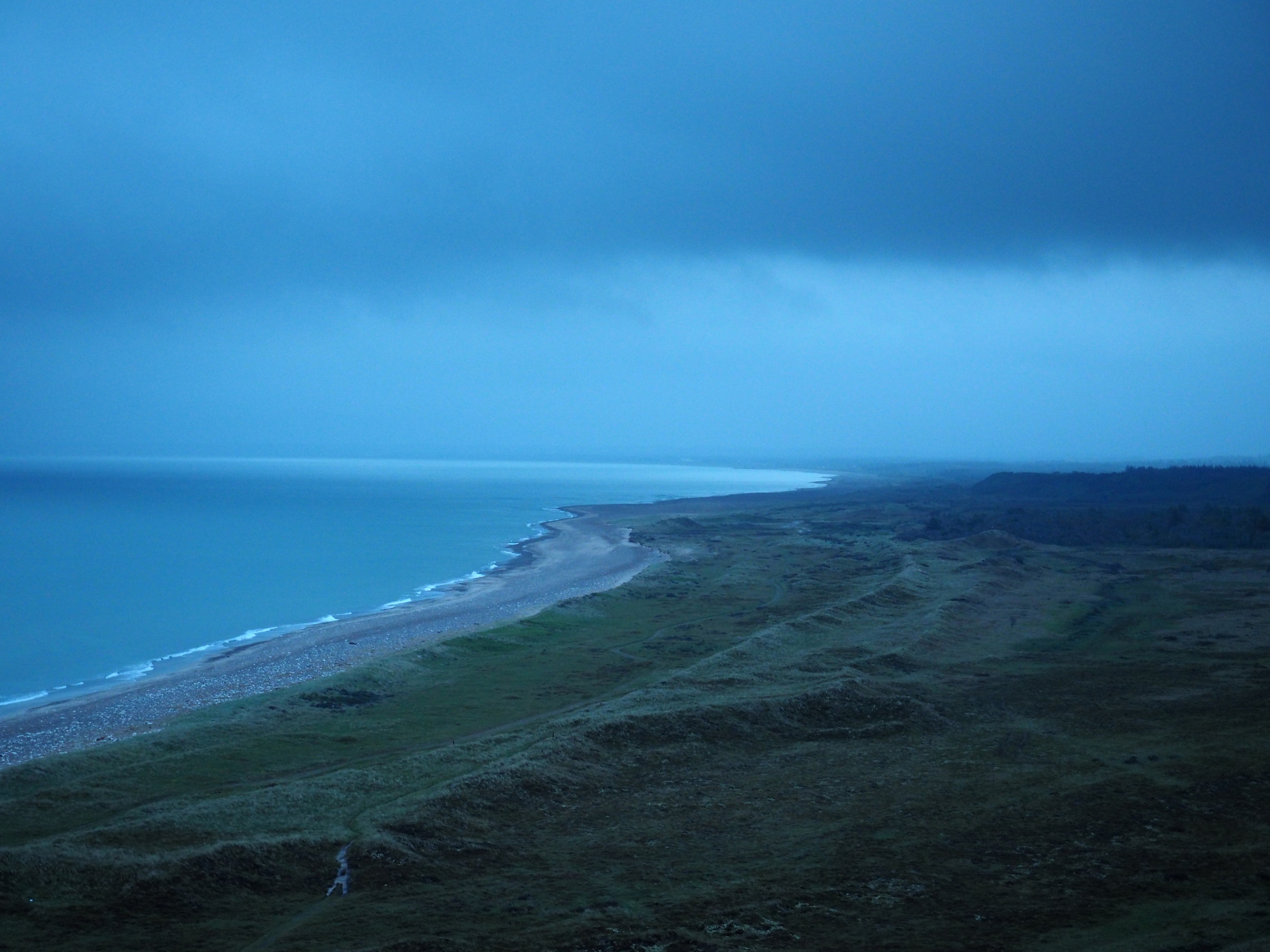 endless beaches of Denmark, beaten by sea and winds