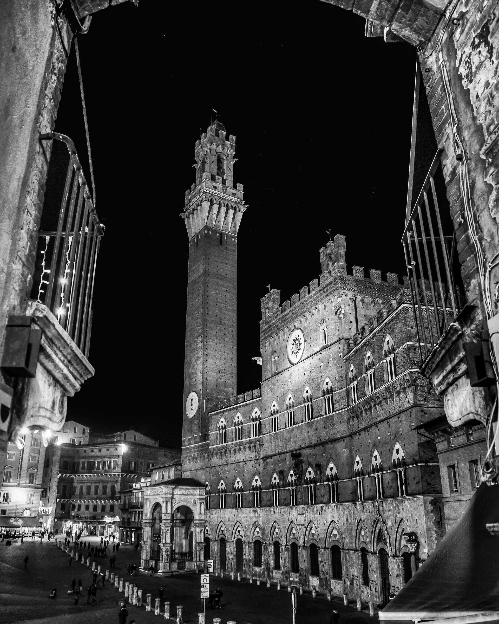 Siena by night