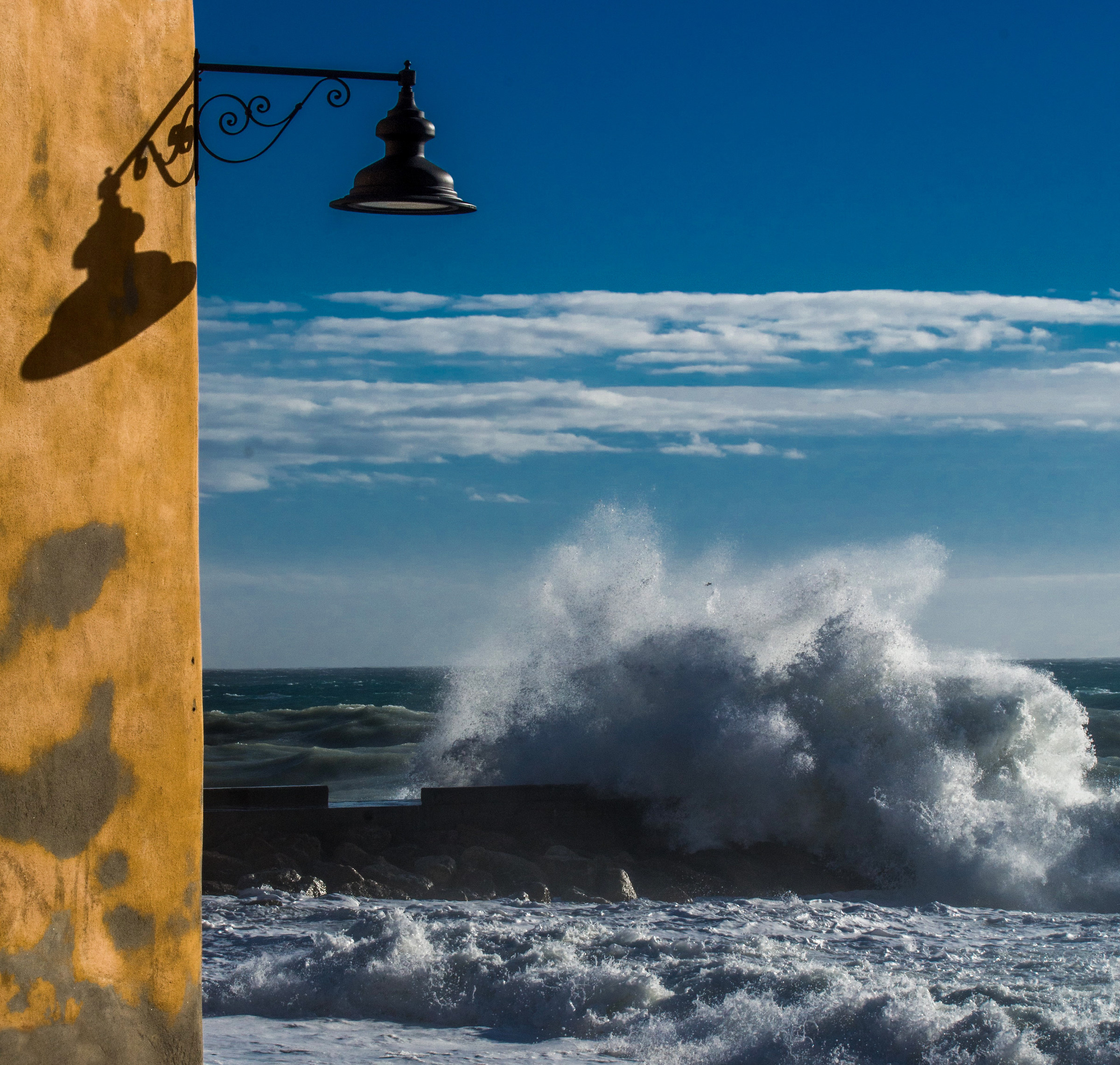 Mareggiata a Varigotti - SV