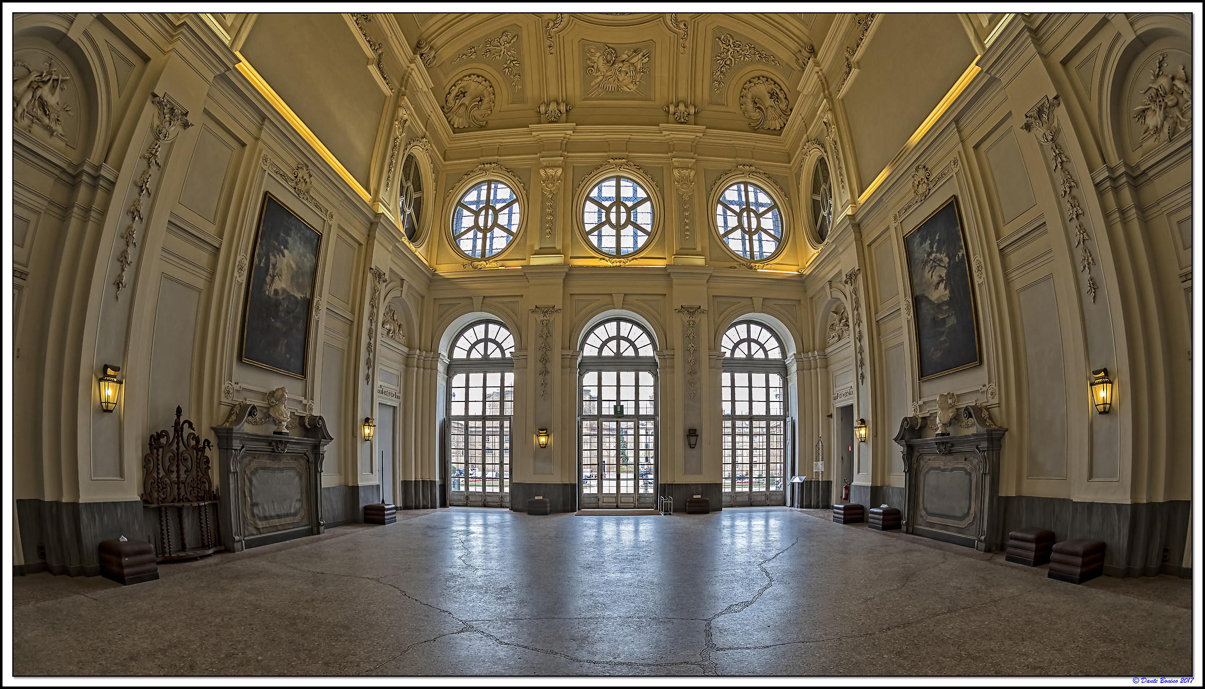 Castello di Agliè, Hall of the Valletti
