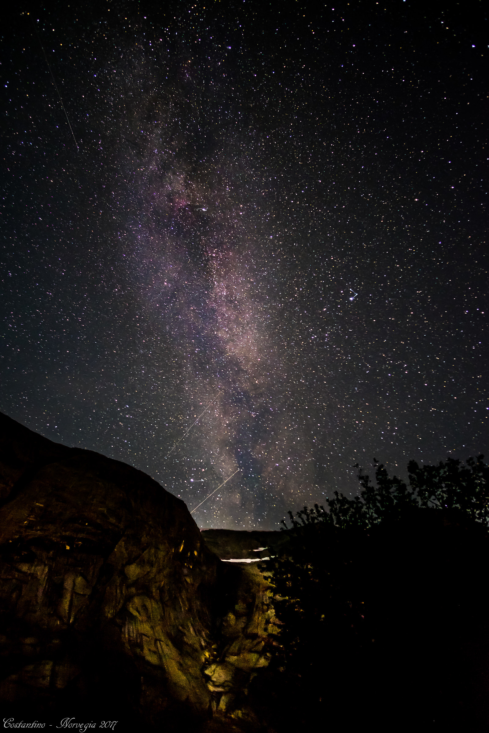 Via Lattea sui nordici cieli