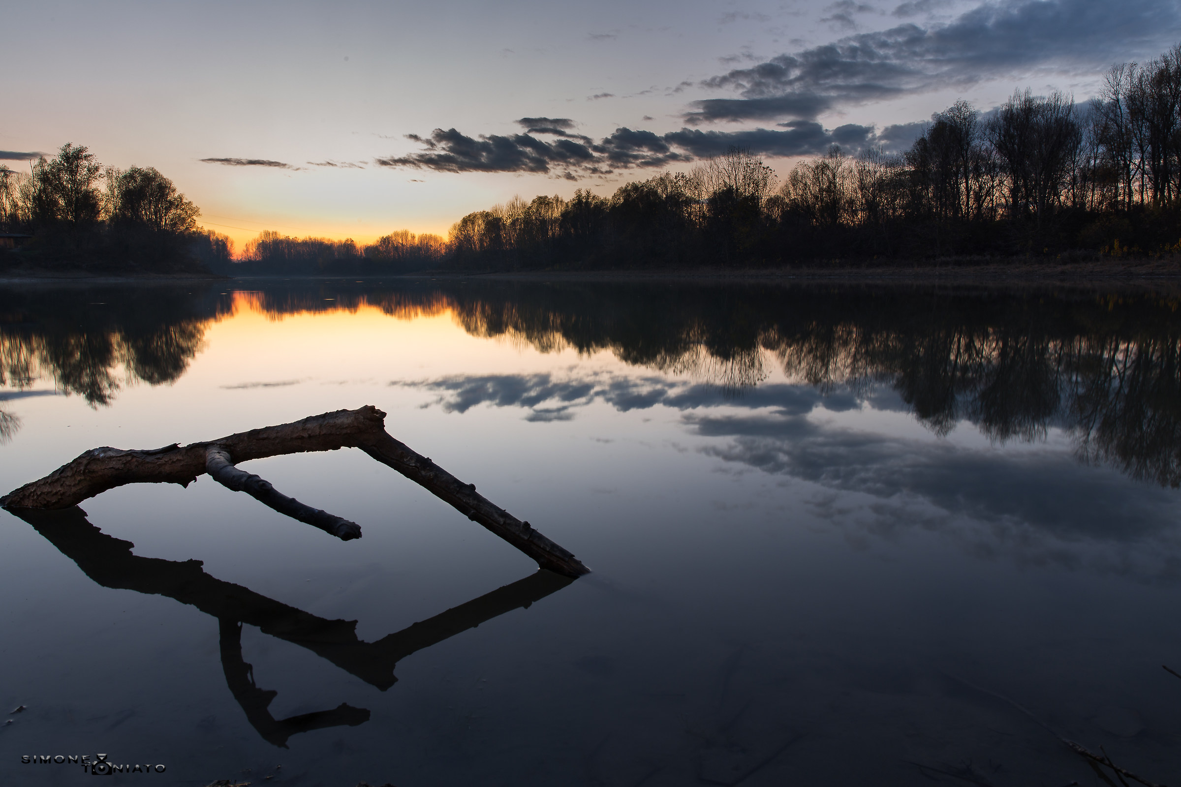 tramonto di fine novembre