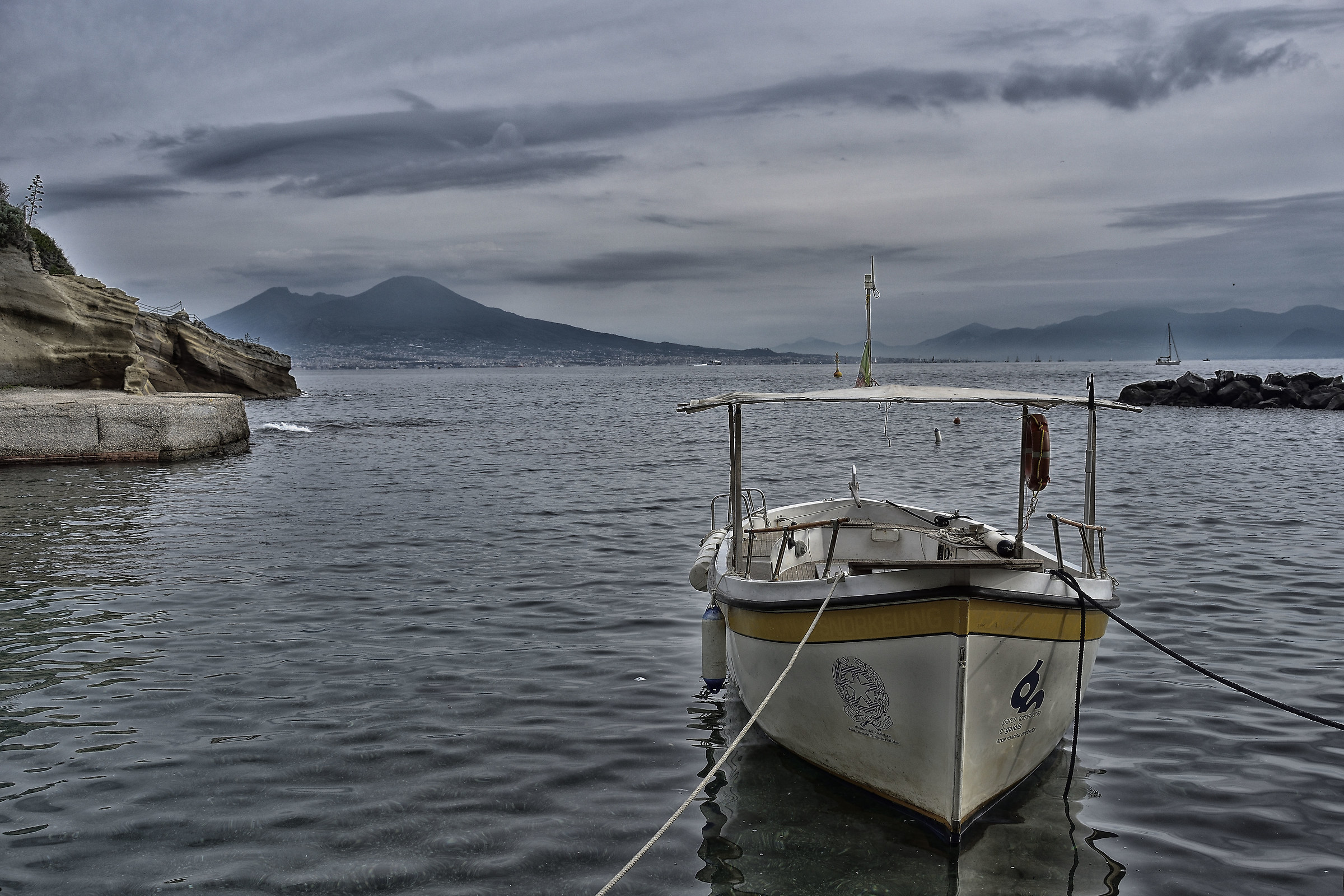 Gaiola barca parco sommerso