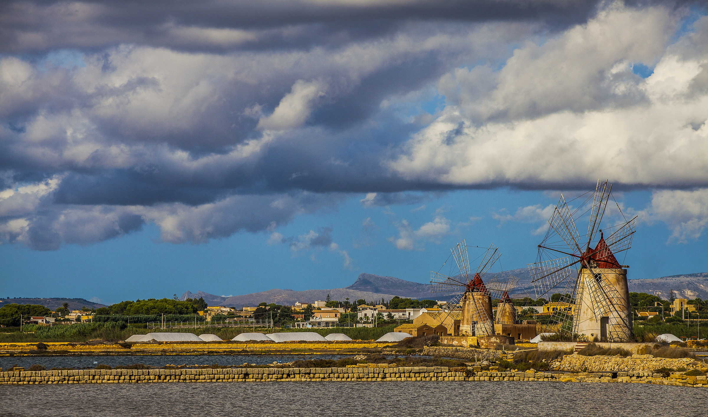 Saltworks of Marsala Sicily