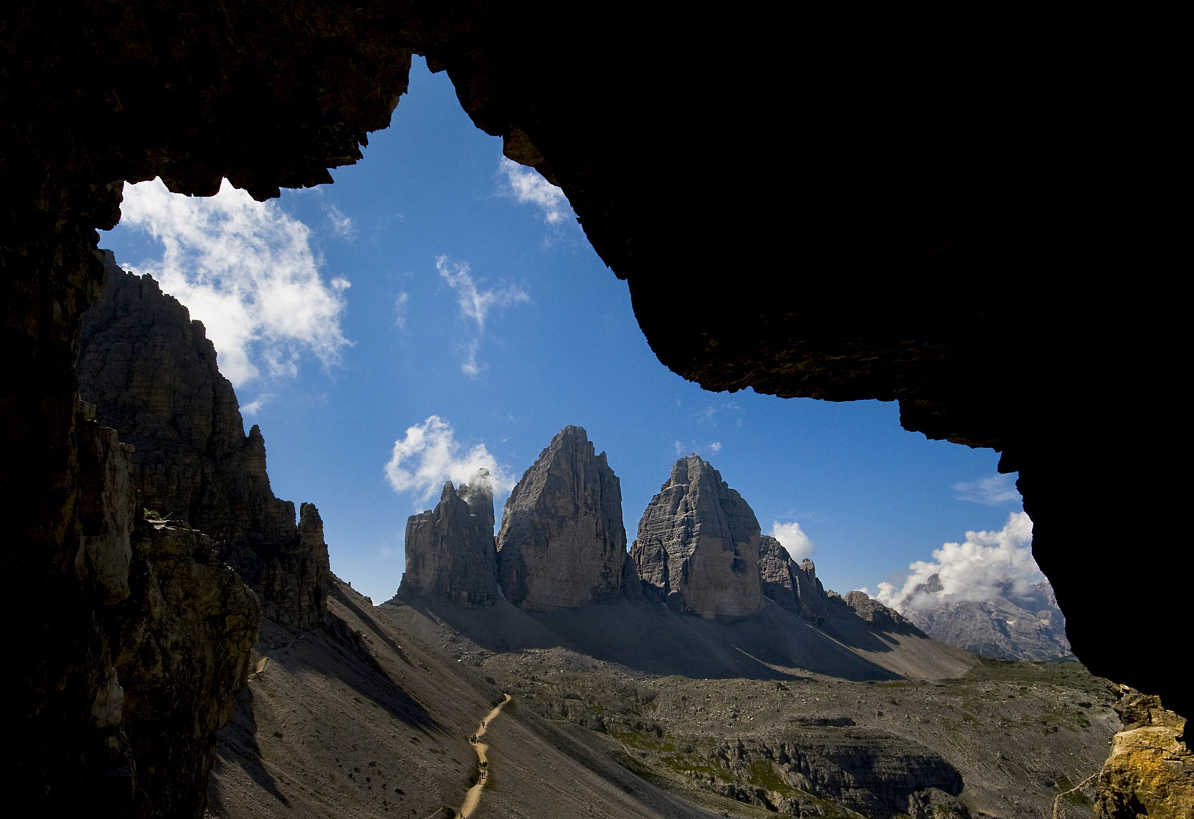Three peaks of Lavaredo