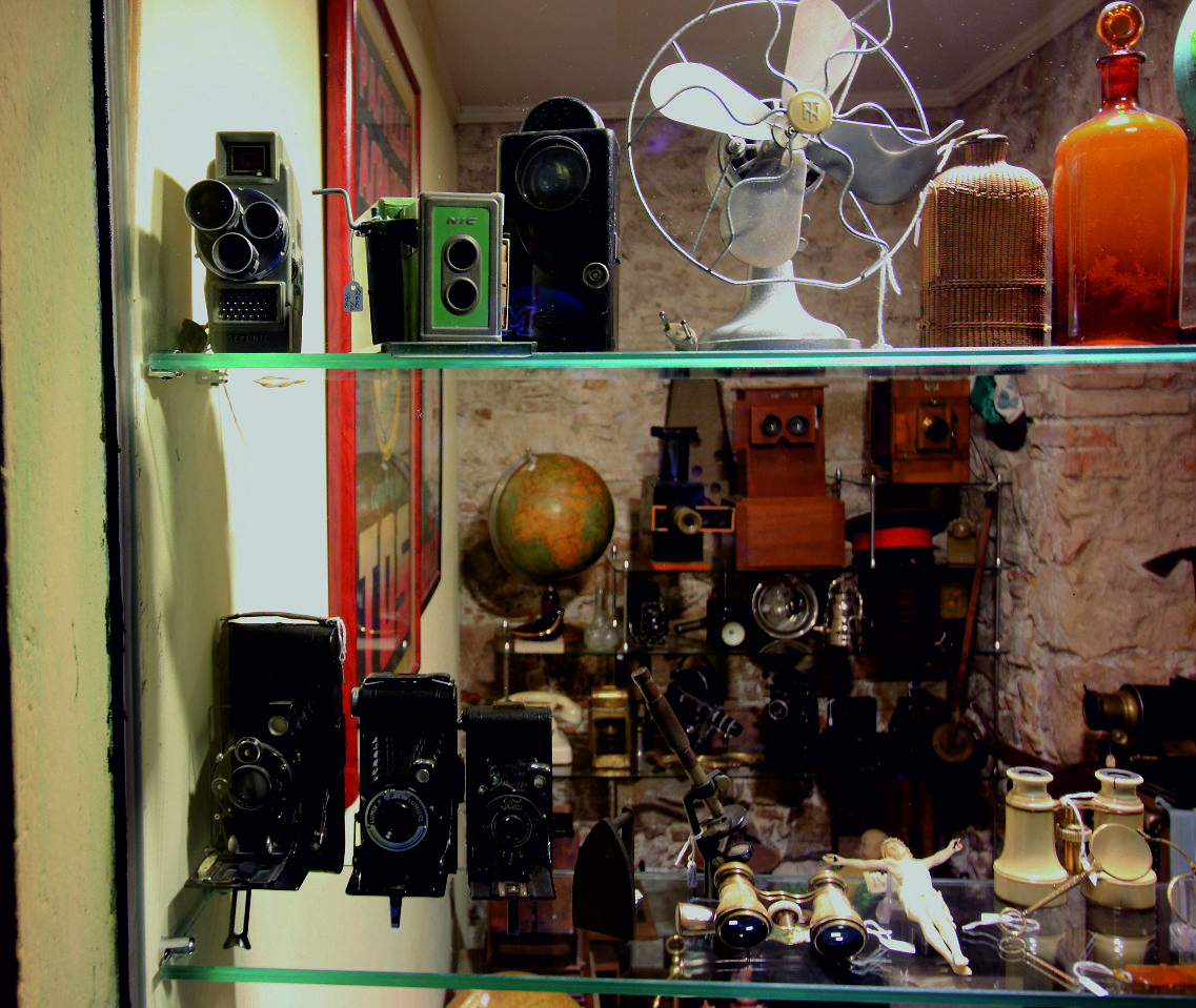 A showcase in Barcelona.